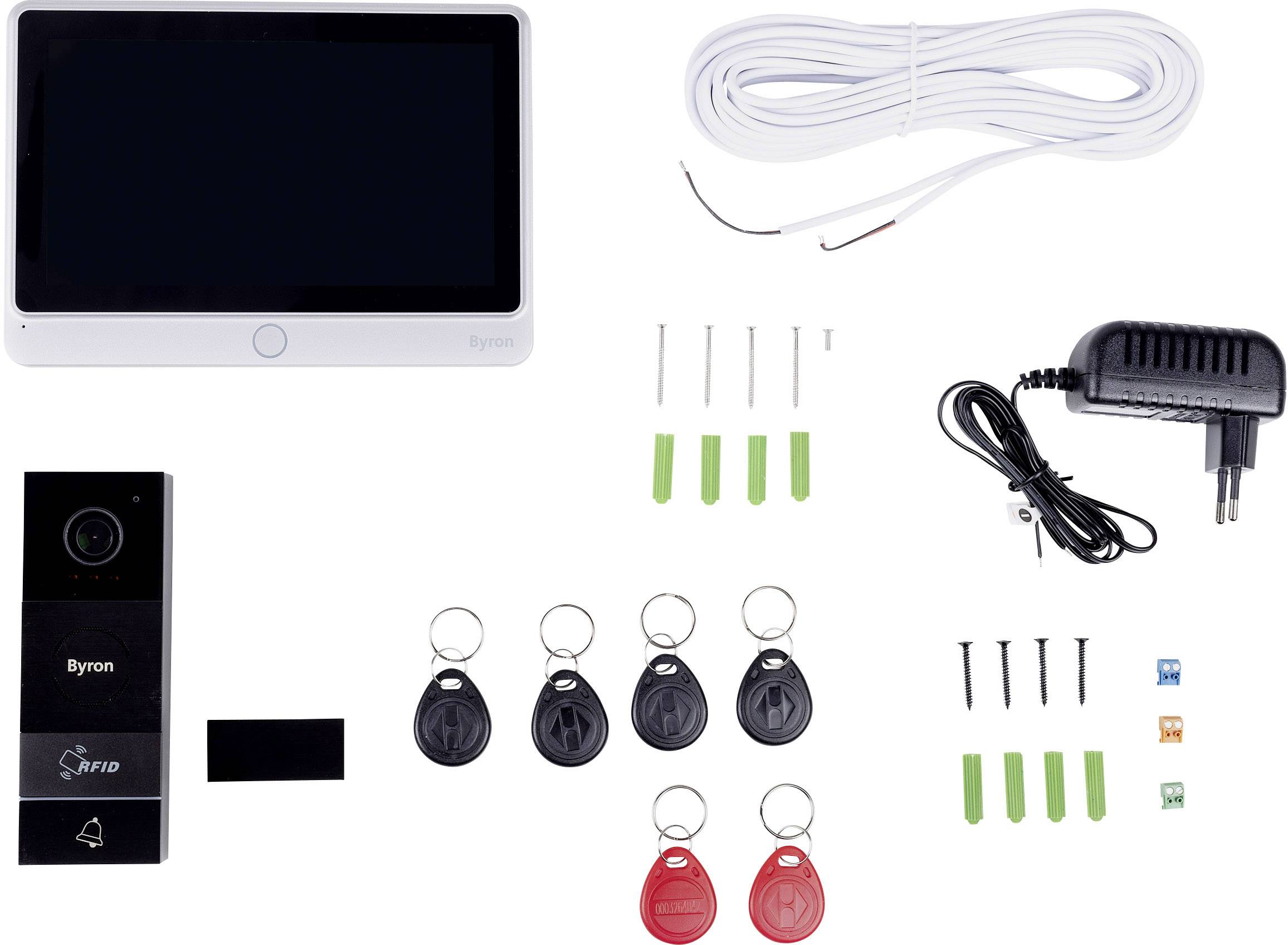 Byron Video-Türsprechanlage Kabelgebunden, 2-Draht