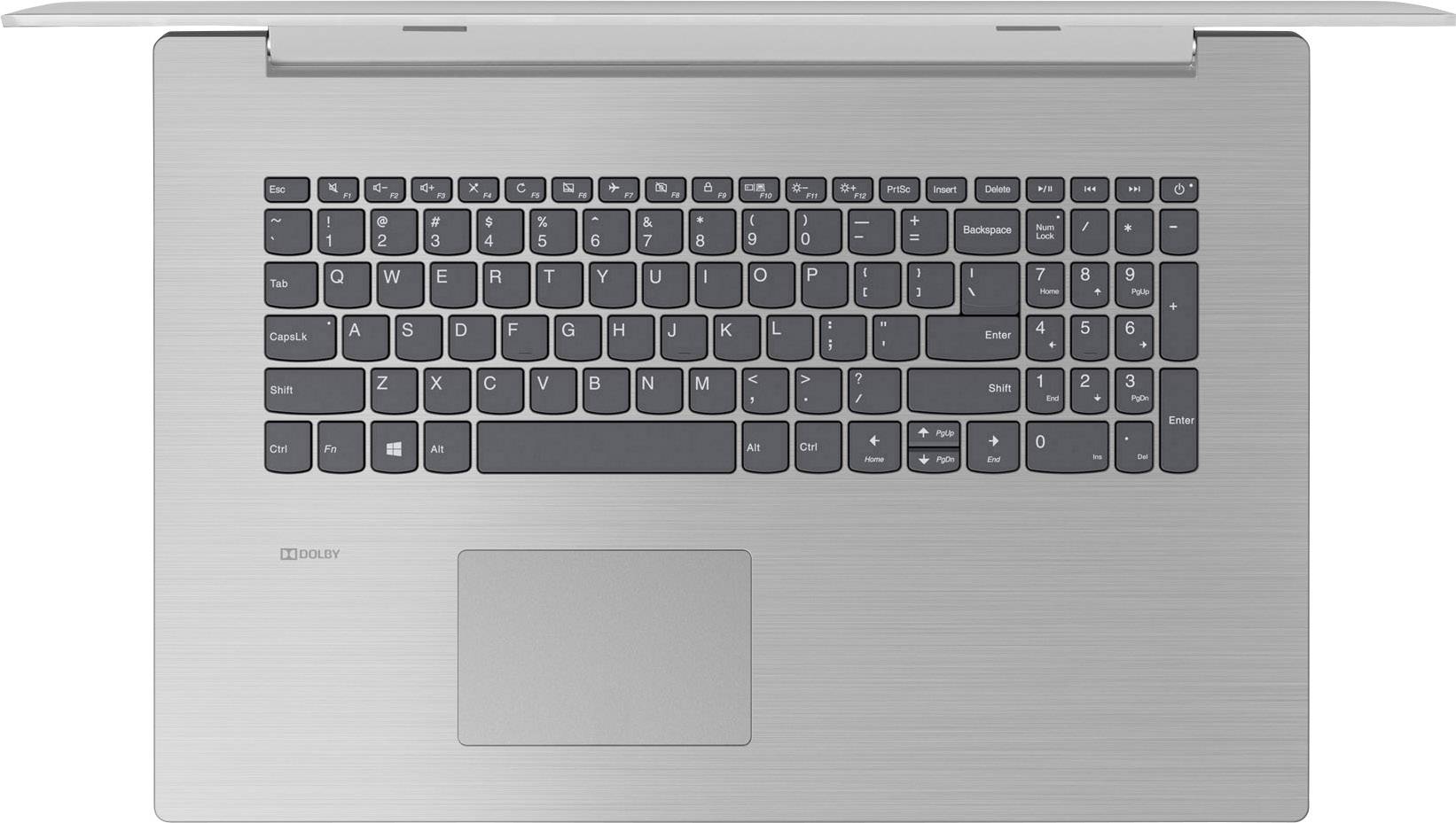 Lenovo 330-17IKBR 43.9cm (17.3 Zoll) Notebook Intel Core i3 i3-7020U 8GB 256GB SSD Intel HD Graphics 620 Windows® 10 Home Grau