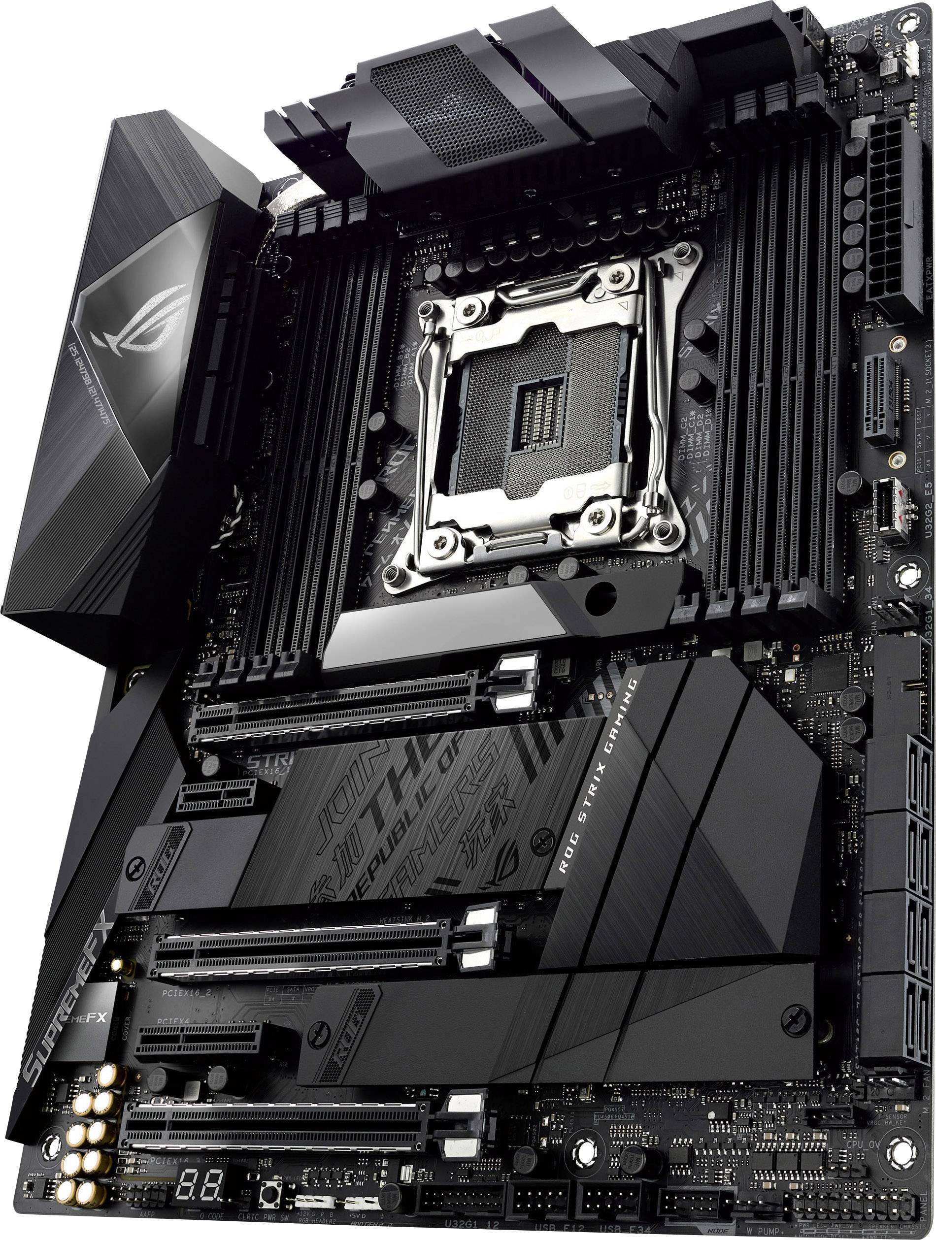 Asus ROG STRIX X299-E GAMING II Mainboard Sockel (PC) Intel® LGA 2066 Formfaktor (Details) ATX Mainboard-Chipsatz Intel® X299
