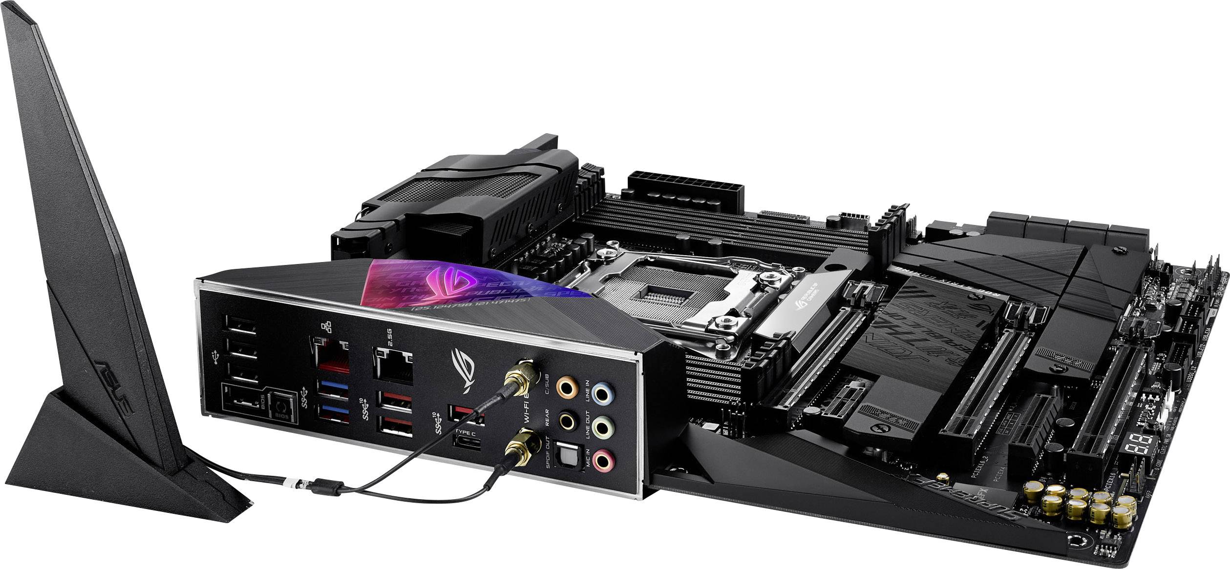 Asus ROG STRIX X299-E GAMING II Mainboard Sockel (PC) Intel® 2066 Formfaktor (Details) ATX Mainboard-Chipsatz Intel® X299