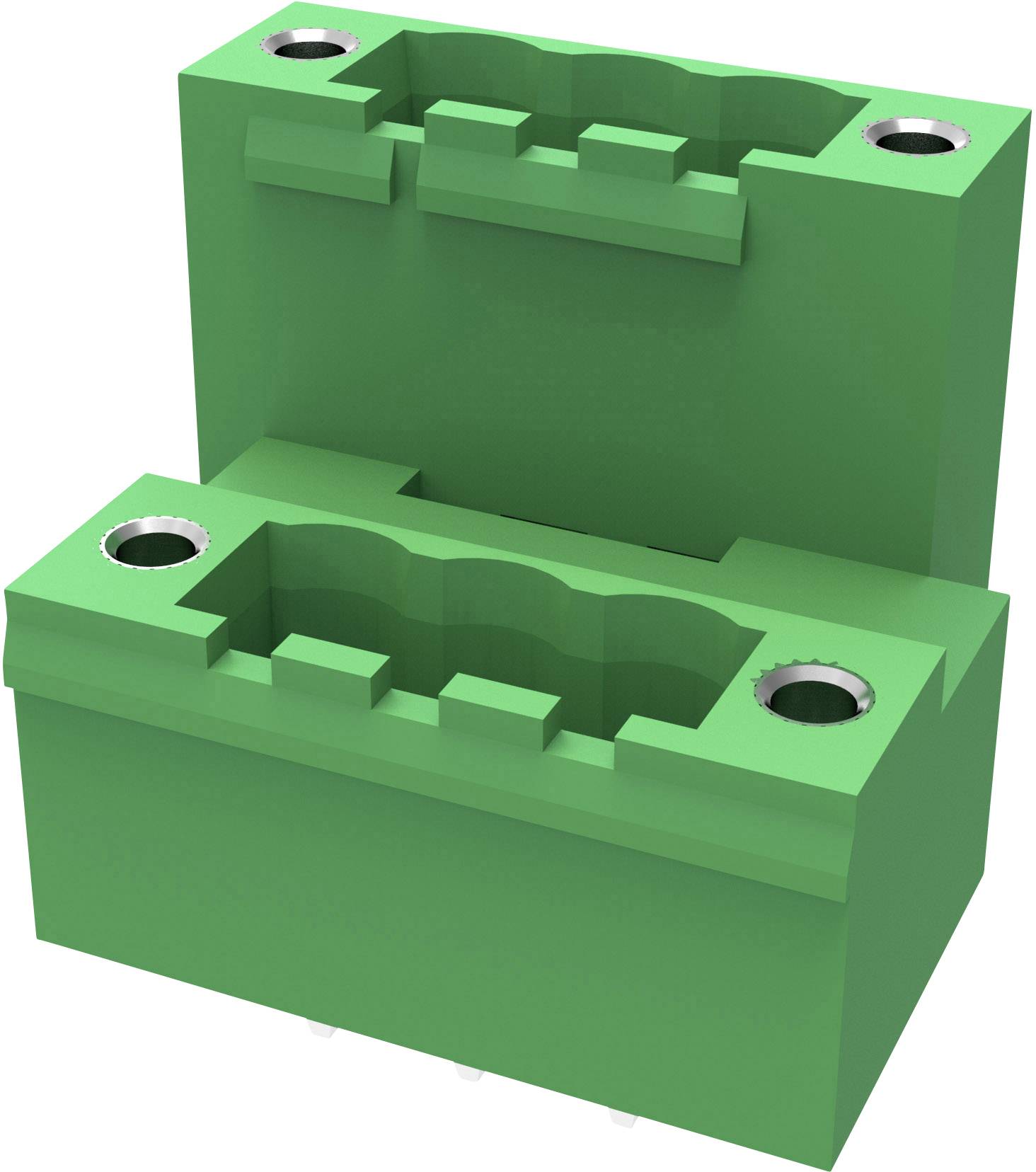 Degson Stiftgehäuse-Platine Polzahl Gesamt 14 Rastermaß: 5.08mm 2EDGVTM-5.08-14P-14-00A(H)