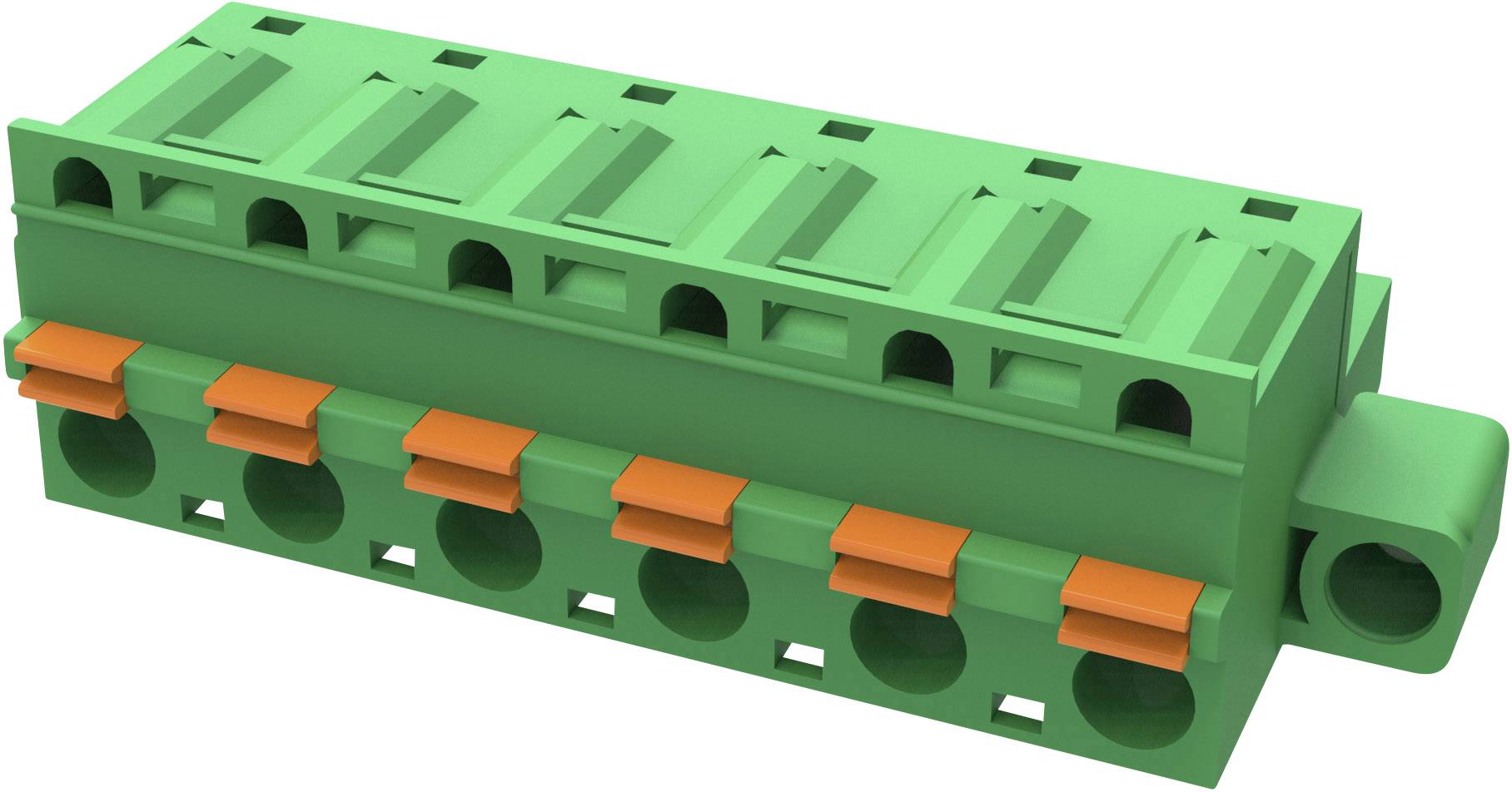 Degson Stiftgehäuse-Kabel Polzahl Gesamt 7 Rastermaß: 5mm 2EDGKDM-5.0-07P-14-00A(H)