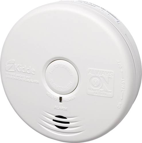 Kidde WFPCO 25180030.0000 Rauchwarn- und Kohlenmonoxidmelder inkl. 10 Jahres-Batterie batteriebetrie