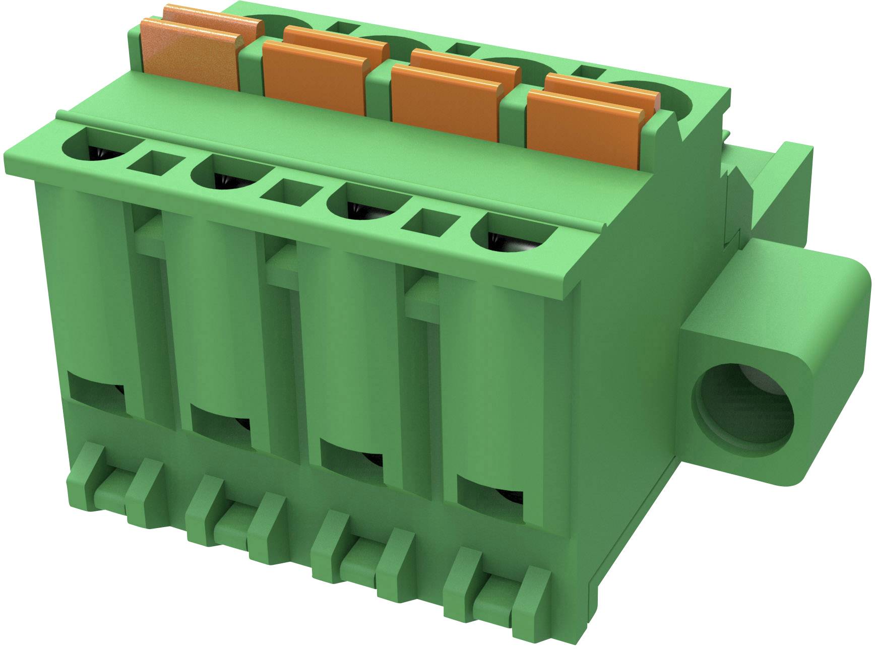 Degson Stiftgehäuse-Kabel Polzahl Gesamt 5 Rastermaß: 5.08mm 2EDGKDAM-5.08-05P-14-00A(H)