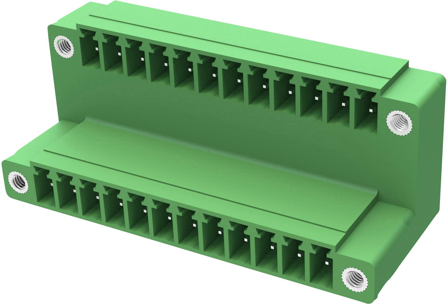 Degson Stiftgehäuse-Platine Polzahl Gesamt 10 Rastermaß: 3.50mm 15EDGRTM-3.5-10P-14-00A(H)