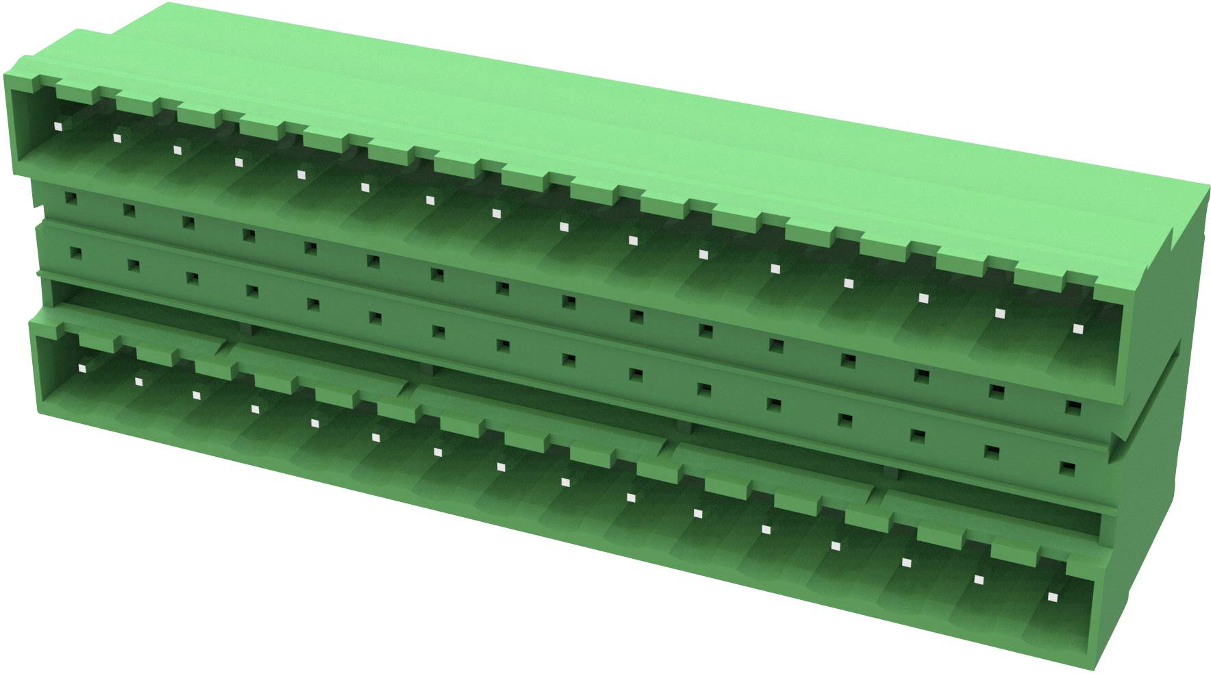 Degson Stiftgehäuse-Platine Polzahl Gesamt 4 Rastermaß: 5.08mm 2EDGRH-5.08-04P-14-00A(H)