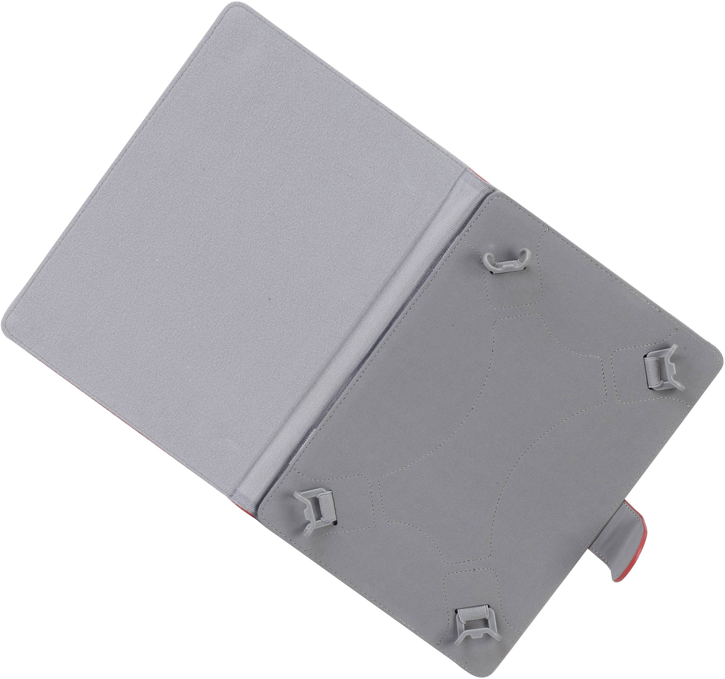 Rivacase Tablet Tasche, universal Passend für Display-Größe=25,7cm (10,1") BookCase Rot