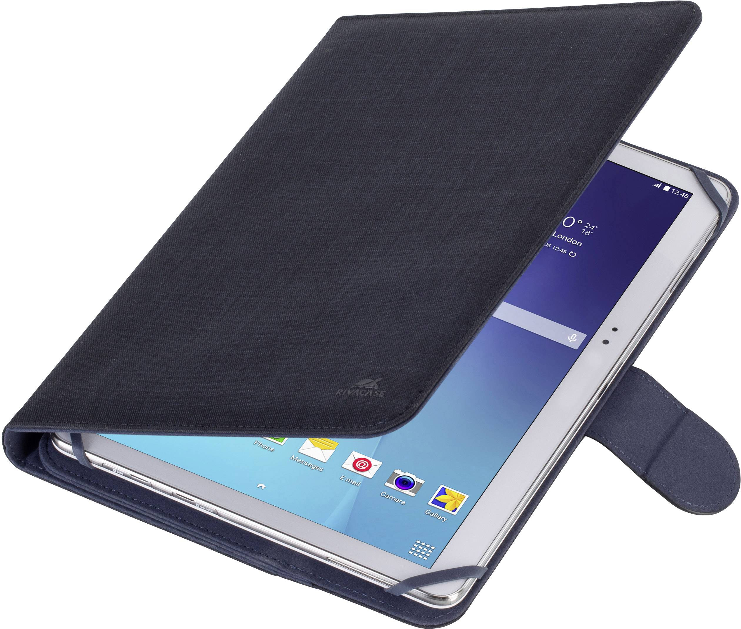 Rivacase Biscayne Tablet Tasche 25,7 cm (10,1") BookCase Schwarz