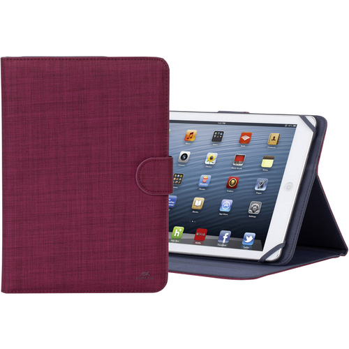 Rivacase Housse pour tablette universelle Adapté pour taille d'écran=25,7 cm (10,1") Portfolio rouge