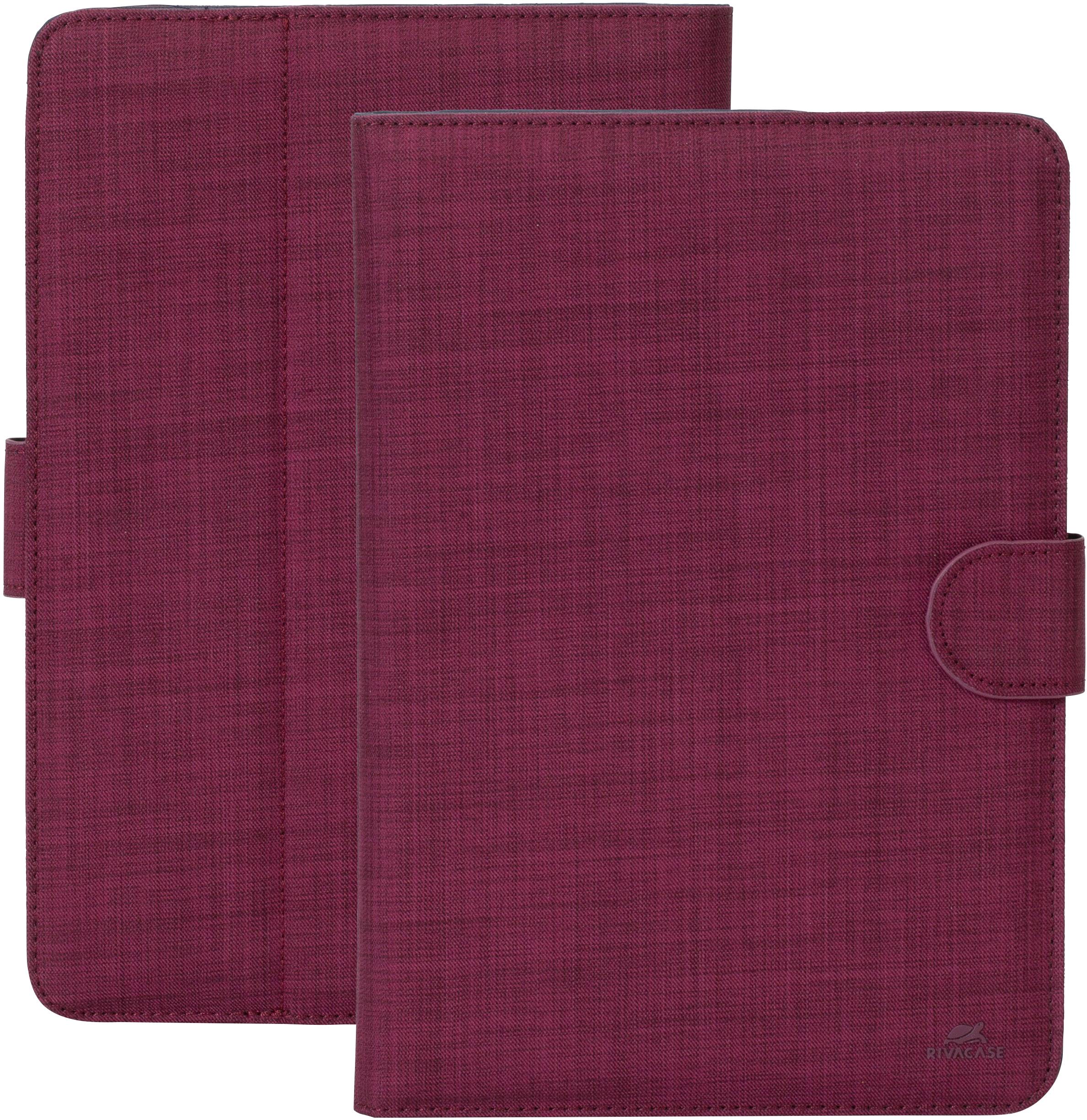 Rivacase Biscayne Tablet Tasche 25,7 cm (10,1") BookCase Rot