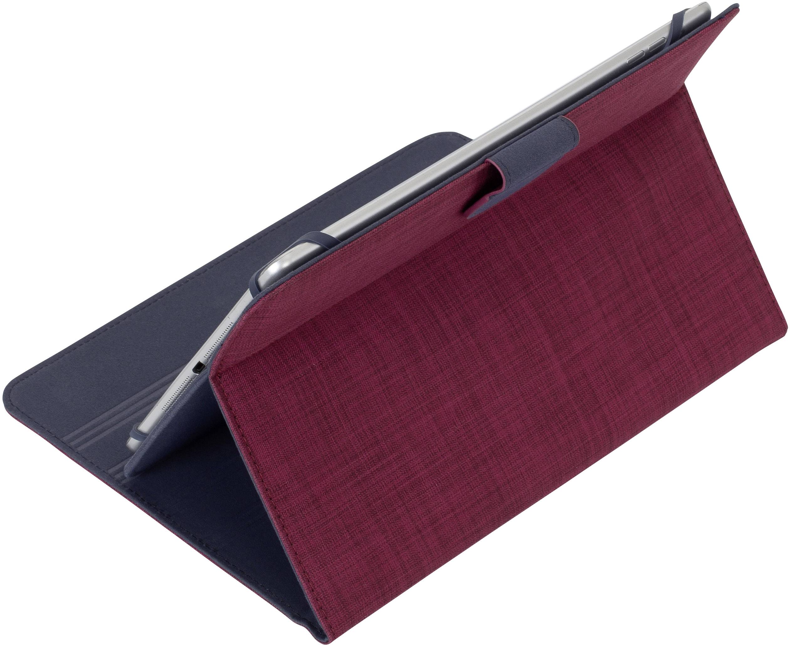 Rivacase Biscayne Tablet Tasche 25,7 cm (10,1") BookCase Rot
