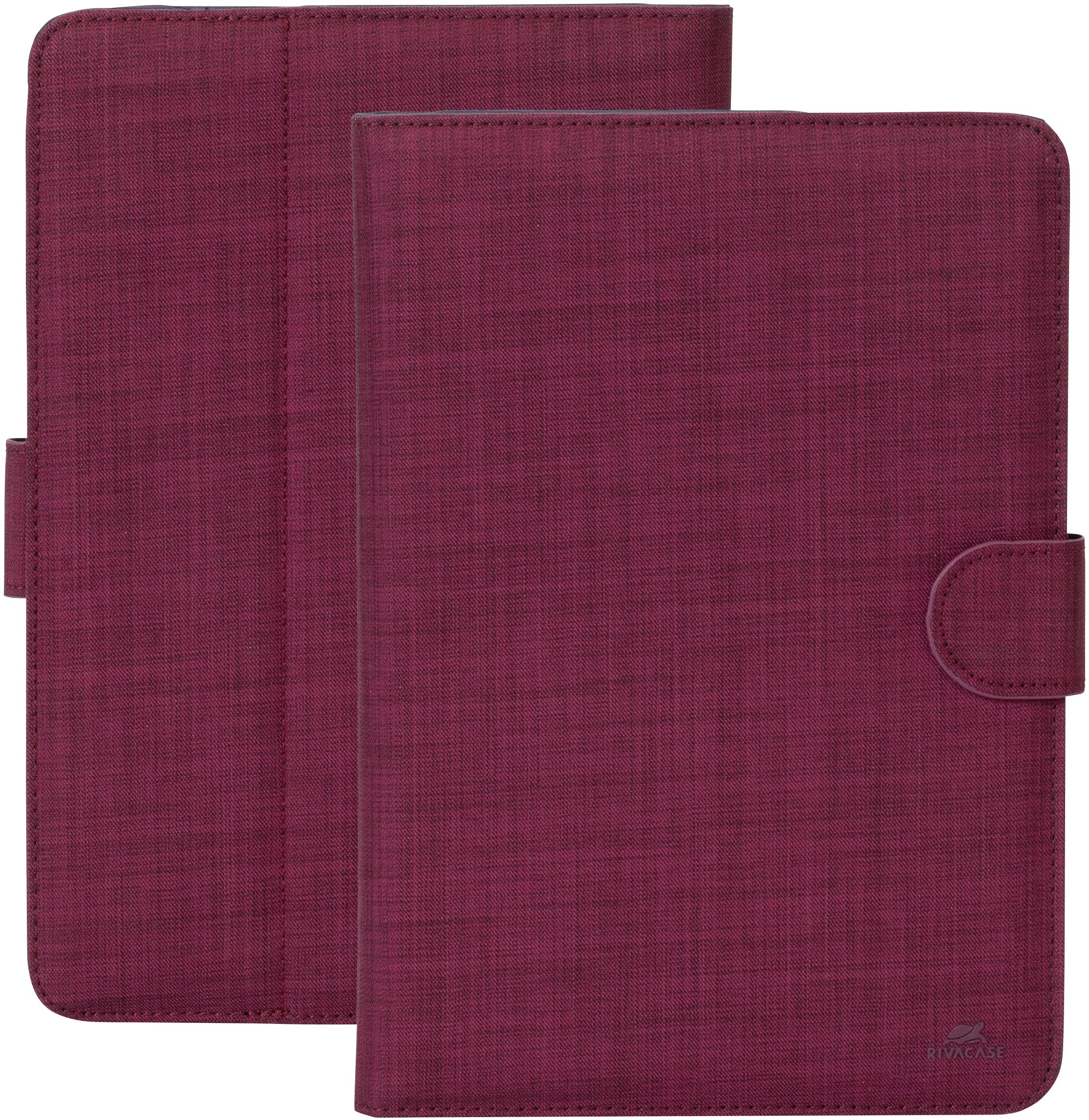 Rivacase Biscayne Tablet Tasche 25,7 cm (10,1") BookCase Rot