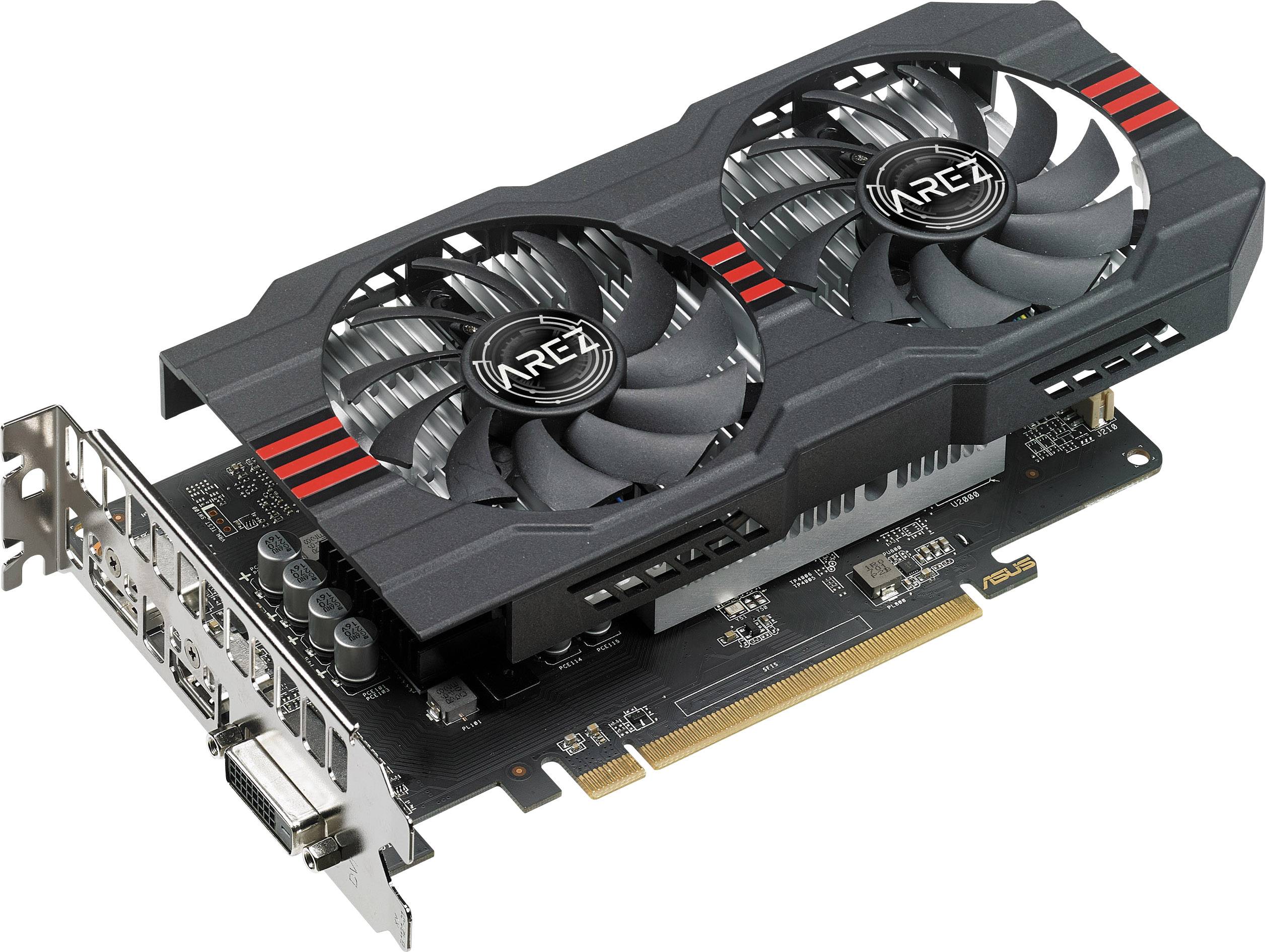 ASUS AREZ-RX560-O4G-EVO - Grafikkarten - Radeon RX 560 - 4 GB GDDR5 - PCIe 3.0 - DVI, HDMI, DisplayPort