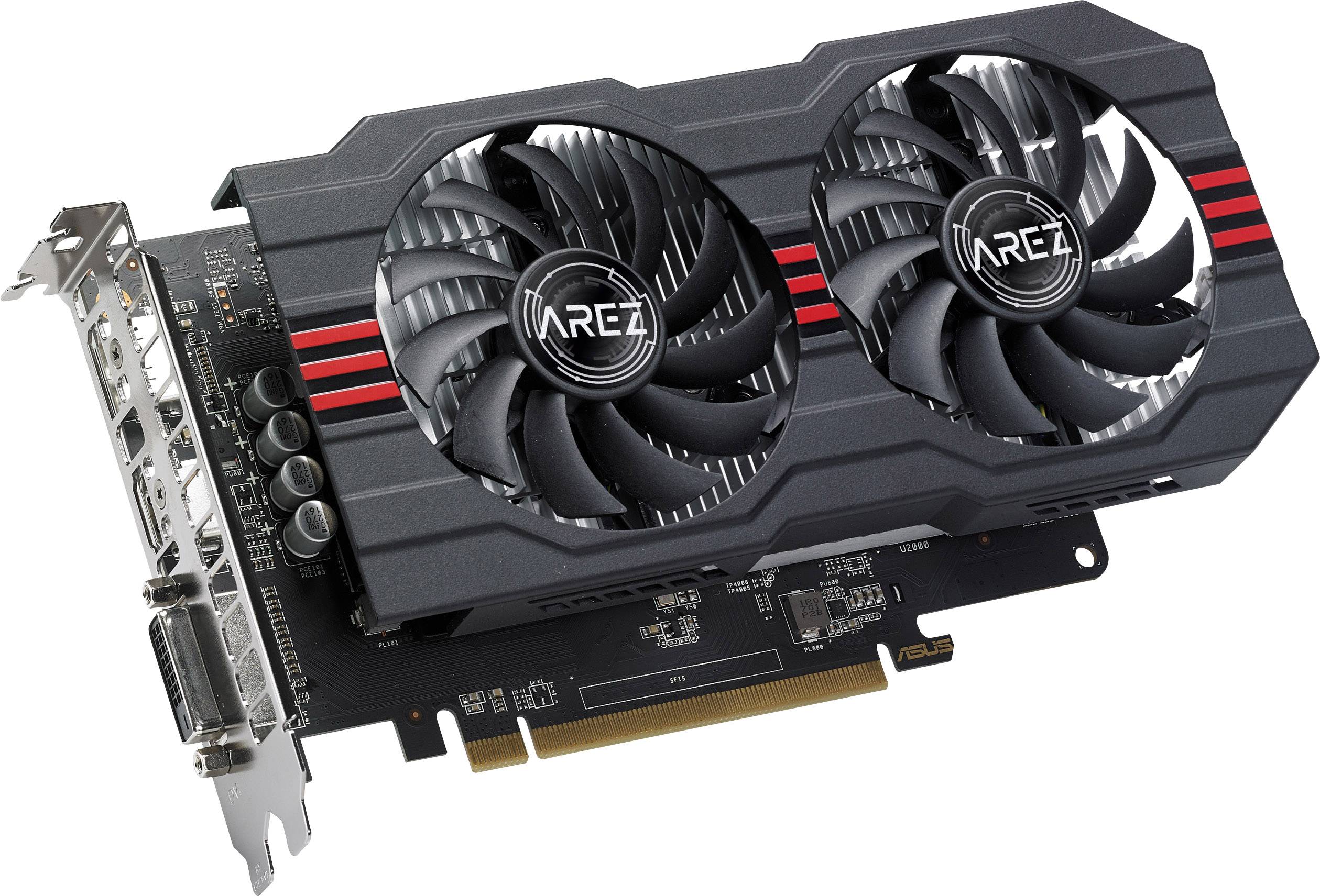 ASUS AREZ-RX560-O4G-EVO - Grafikkarten - Radeon RX 560 - 4 GB GDDR5 - PCIe 3.0 - DVI, HDMI, DisplayPort