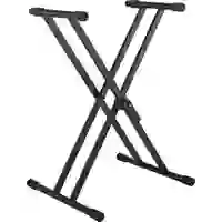 König & Meyer KM-18990 Keyboardständer Schwarz doppelstrebig, höhenverstellbar König & Meyer KM-18990 Keyboardständer Schwarz doppelstrebig, höhenverstellbar