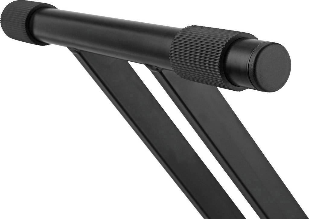 König & Meyer KM-18990 Keyboardständer Schwarz doppelstrebig, höhenverstellbar