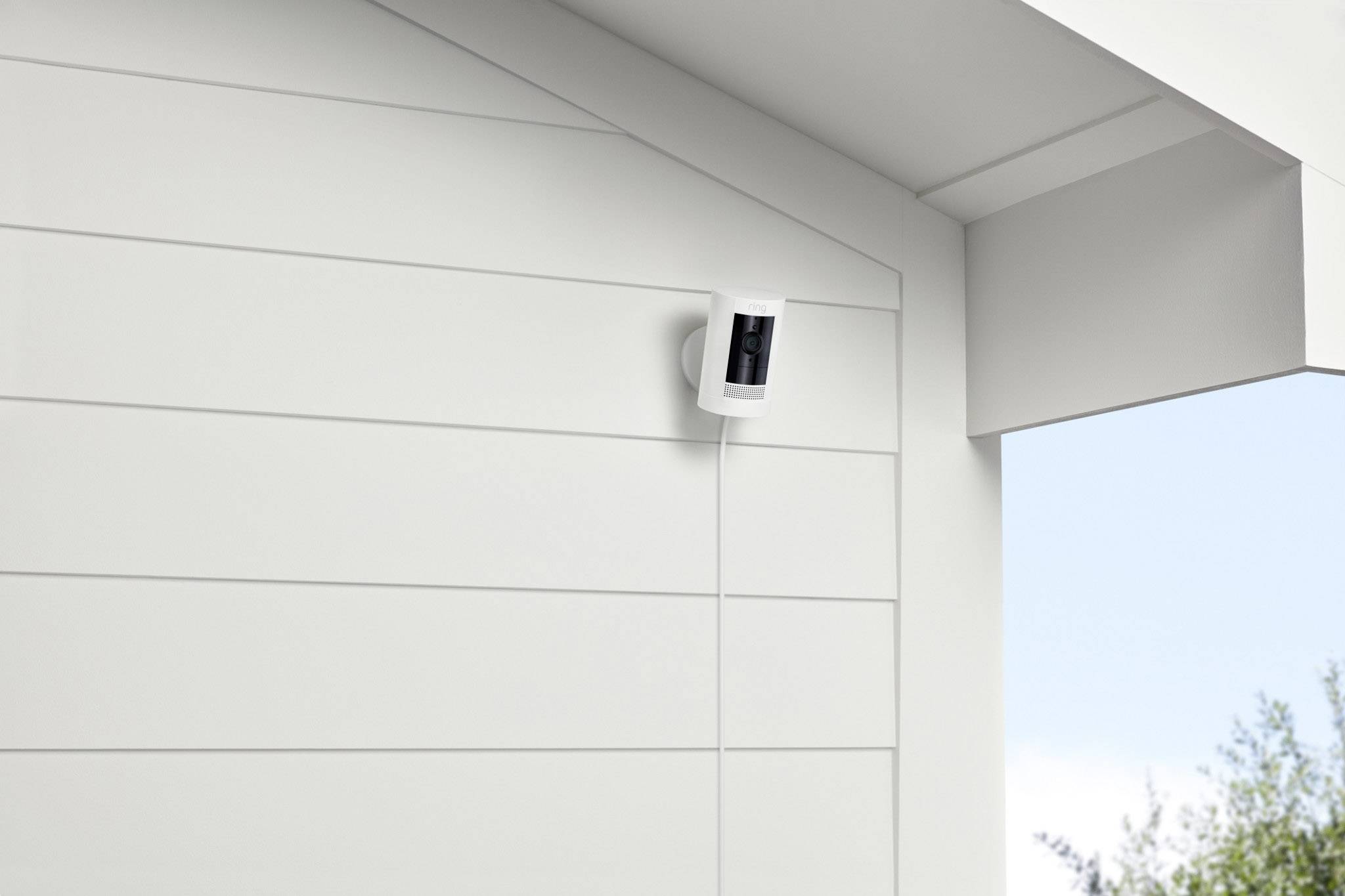 ring Stick Up Cam Plugin 8SW1S9-WEU0 WLAN IP Überwachungskamera 1920 x 1080 Pixel