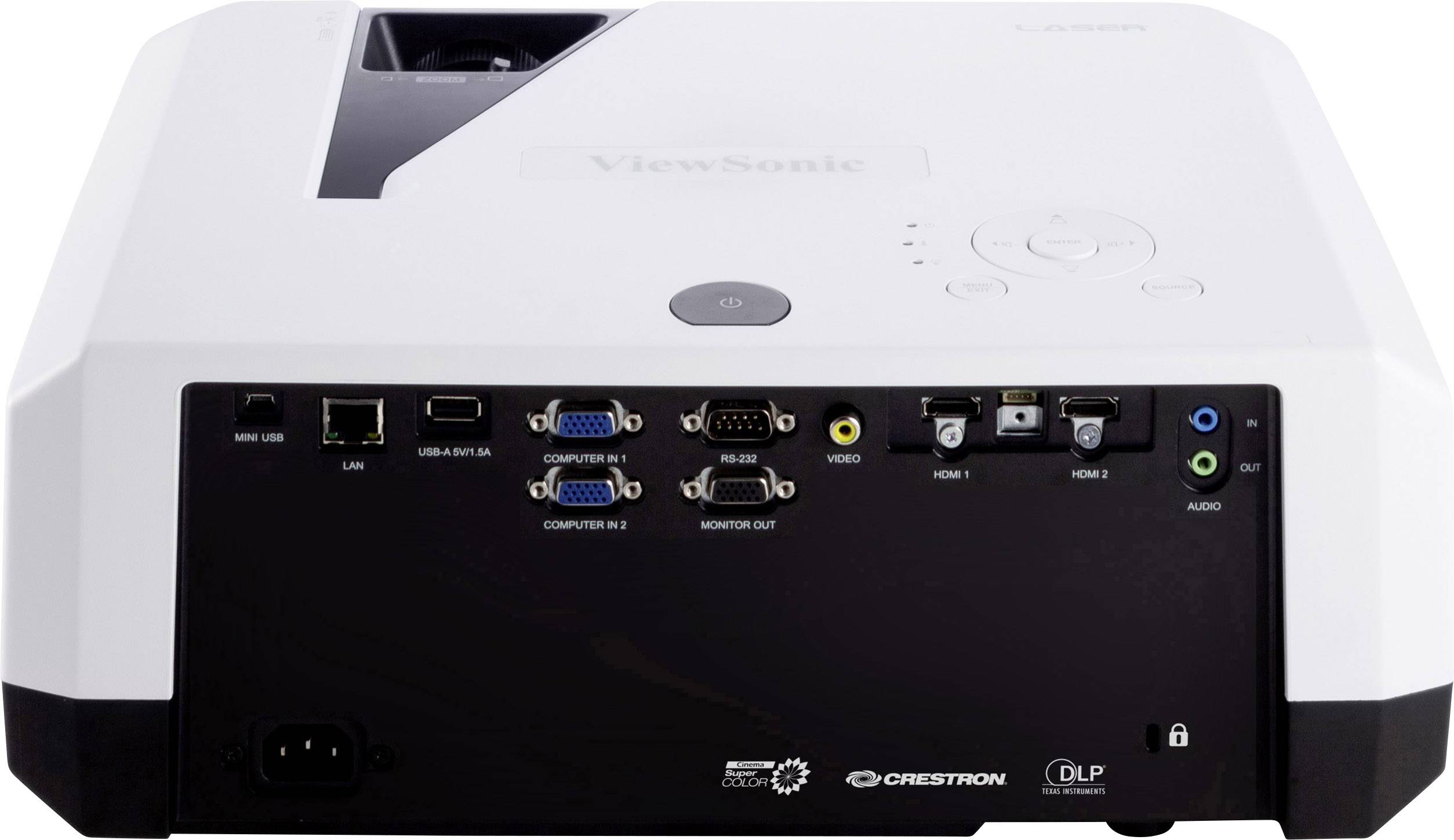 Viewsonic Beamer LS700-4K DLP Helligkeit: 3300 lm 3840 x 2160 UHD 3000000 : 1 Weiß, Schwarz