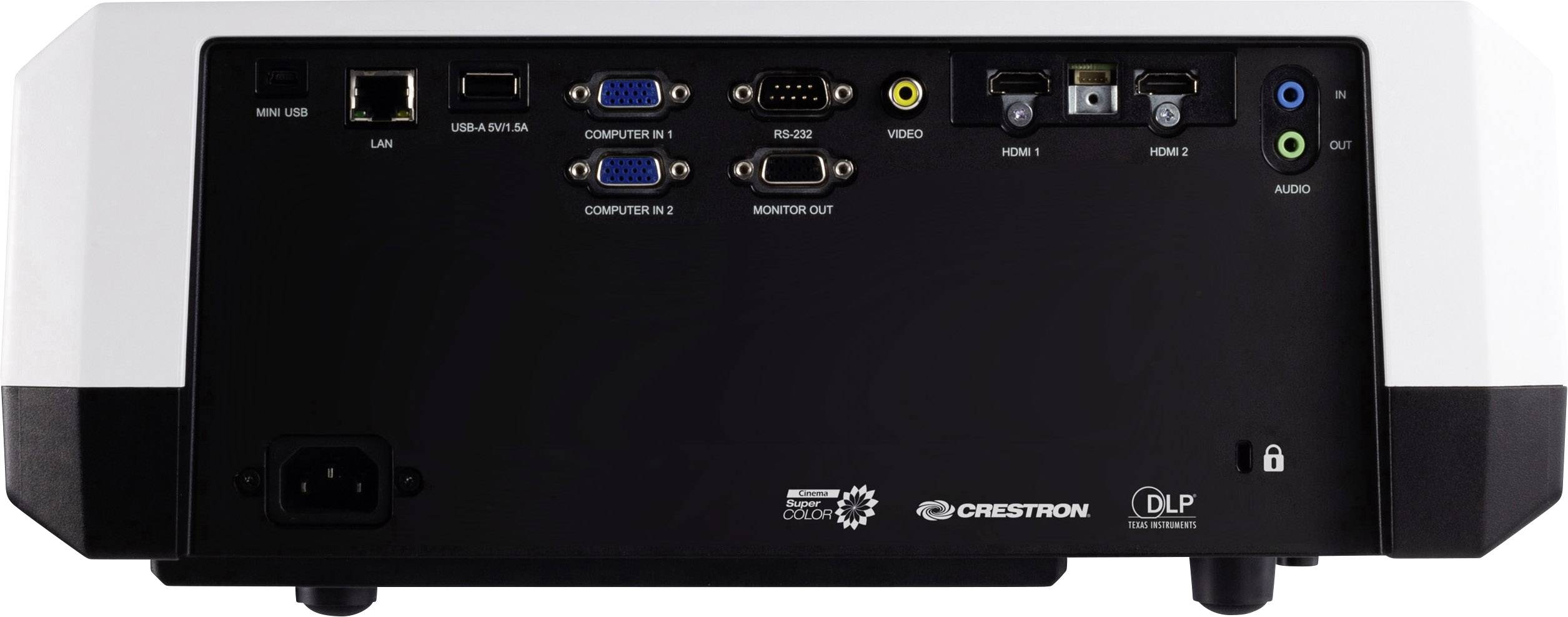 Viewsonic Beamer LS700-4K DLP Helligkeit: 3300 lm 3840 x 2160 UHD 3000000 : 1 Weiß, Schwarz