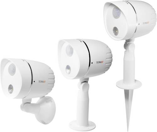 TX-107 weiss 4760 Außenstrahler mit Bewegungsmelder LED Weiß