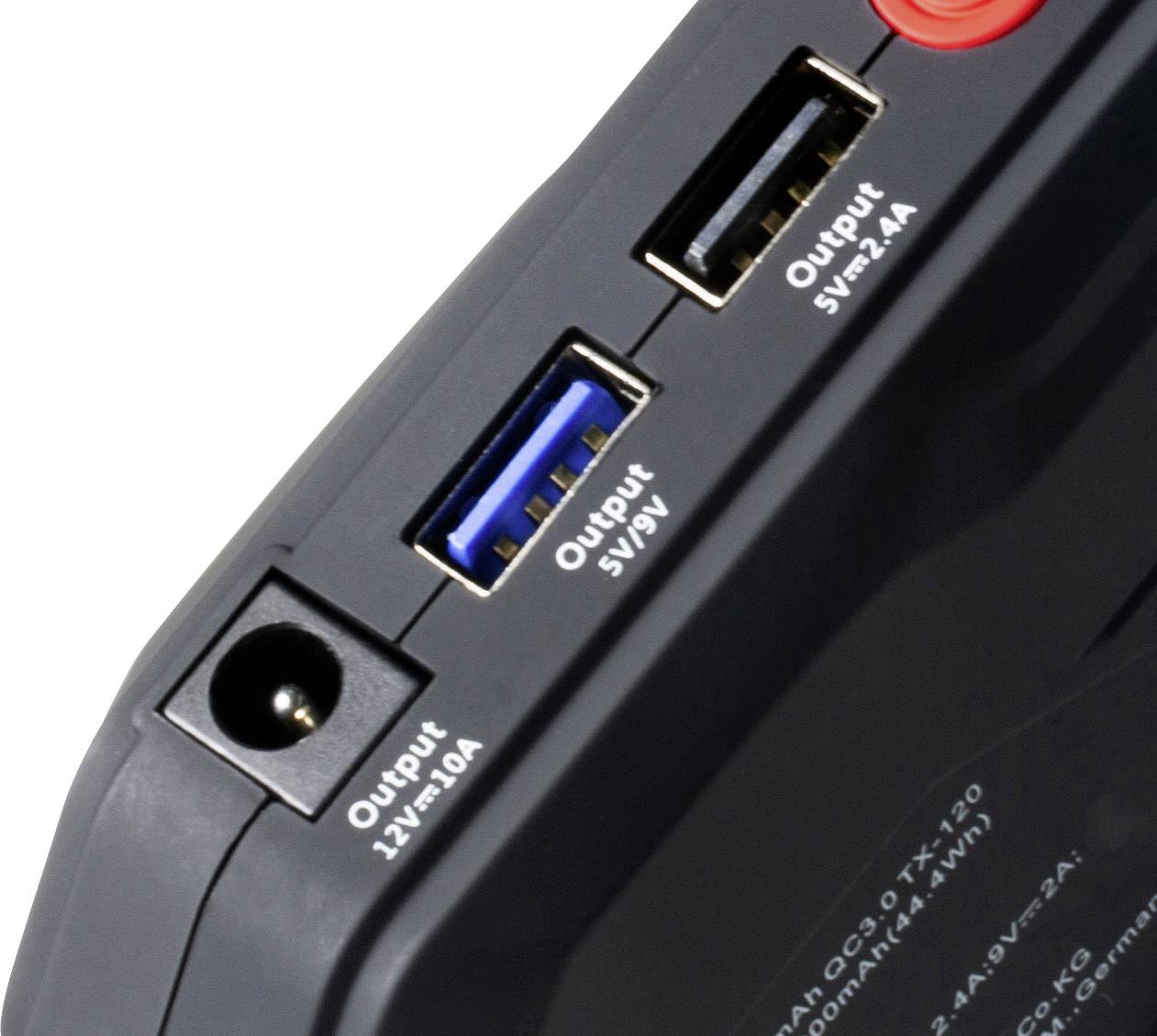 Technaxx Schnellstartsystem TX-120 4818 Starthilfestrom (12 V)=200 A Starthilfestrom (24 V)=200 A