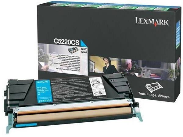 Lexmark Toner C522, C524, C530, C532, C534 Original Cyan 3000 Seiten C5220CS