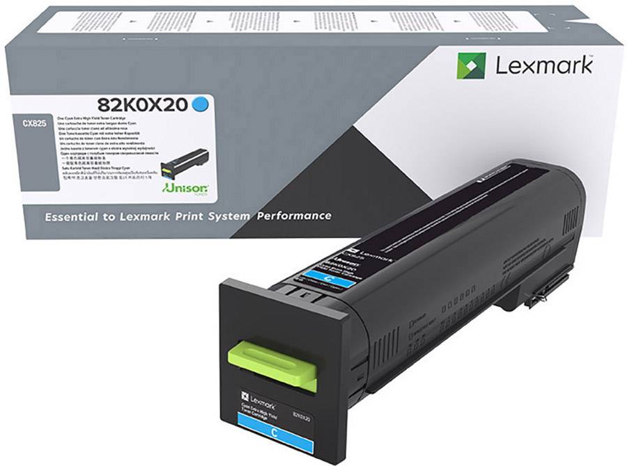 Lexmark Toner CX825 Original Cyan 22000 Seiten 82K0X20