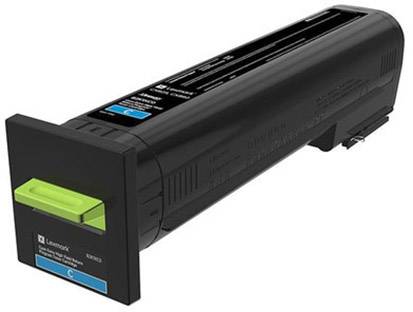 Lexmark Tonerkassette CX825 CX860 Original Cyan 22000 Seiten 82K2XC0