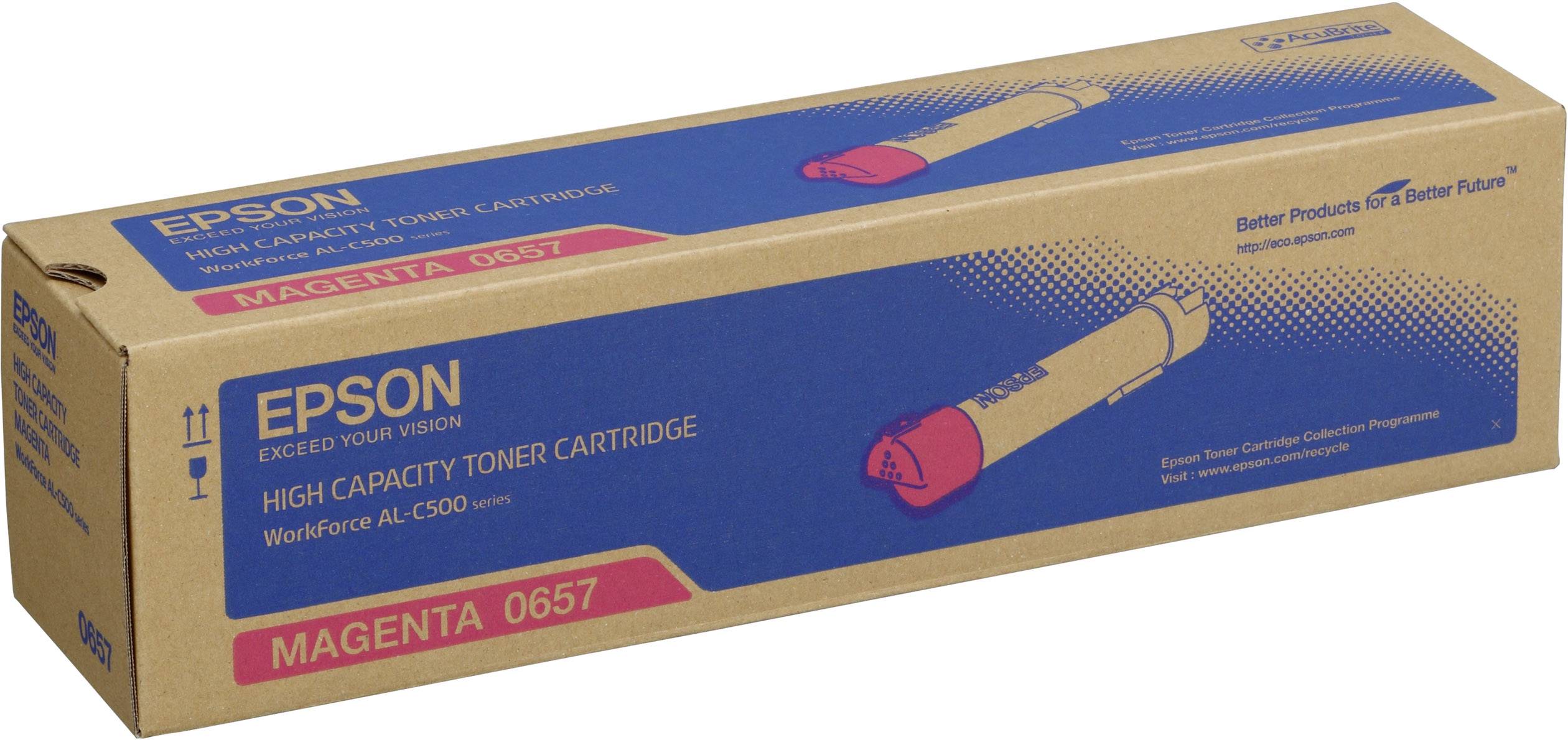 Epson Mit hoher Kapazität - Magenta - Original - Tonerpatrone - für WorkForce AL