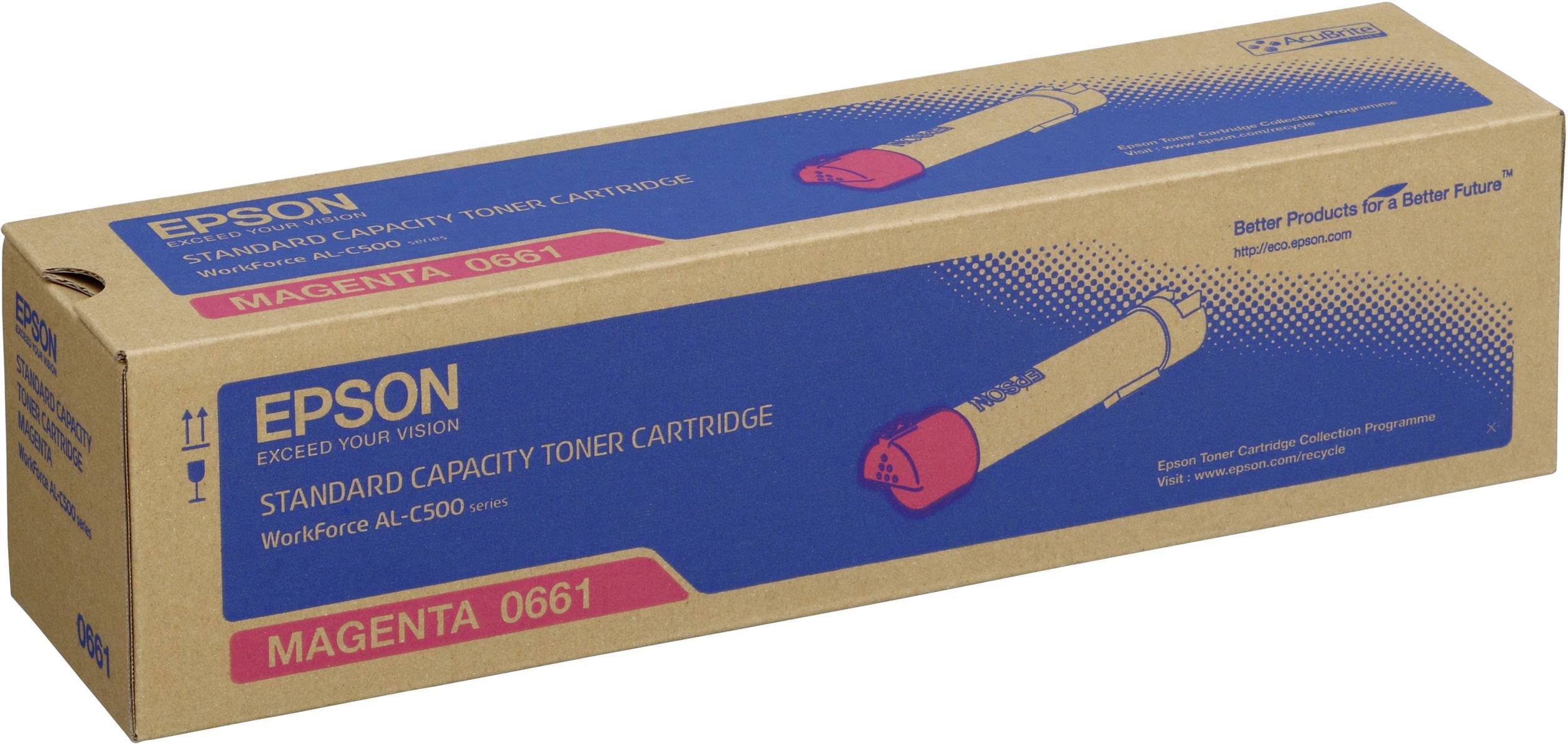 Epson Toner 0661 Original Magenta 7500 Seiten C13S050661