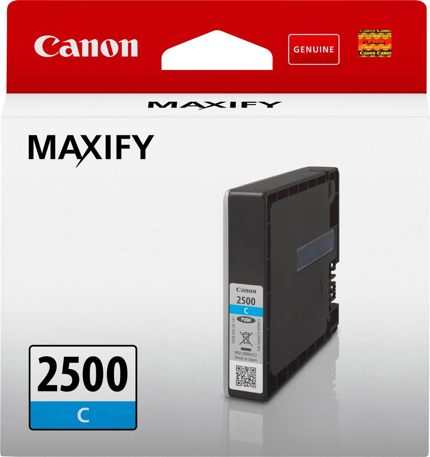 Canon Druckerpatrone PGI-2500C Original Cyan 9301B001