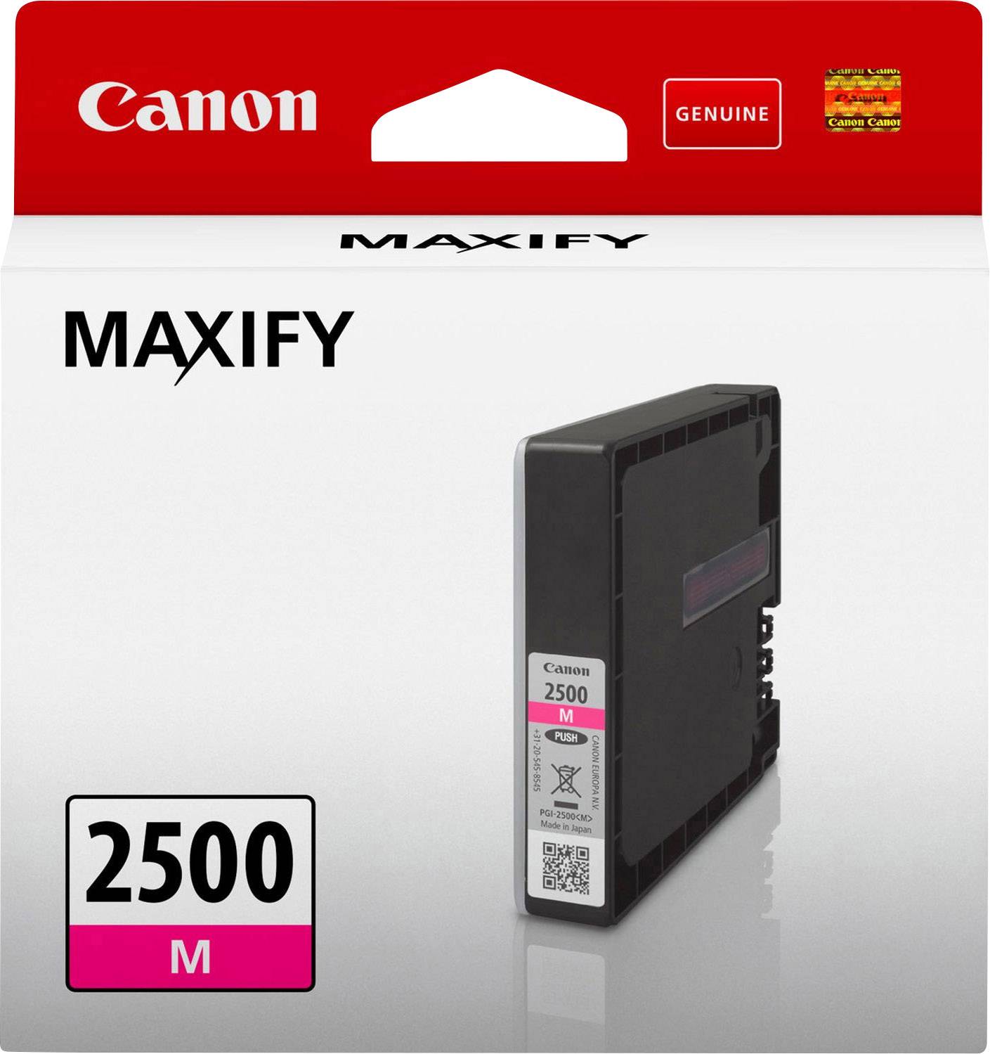 Canon Druckerpatrone PGI-2500M Original Magenta 9302B001