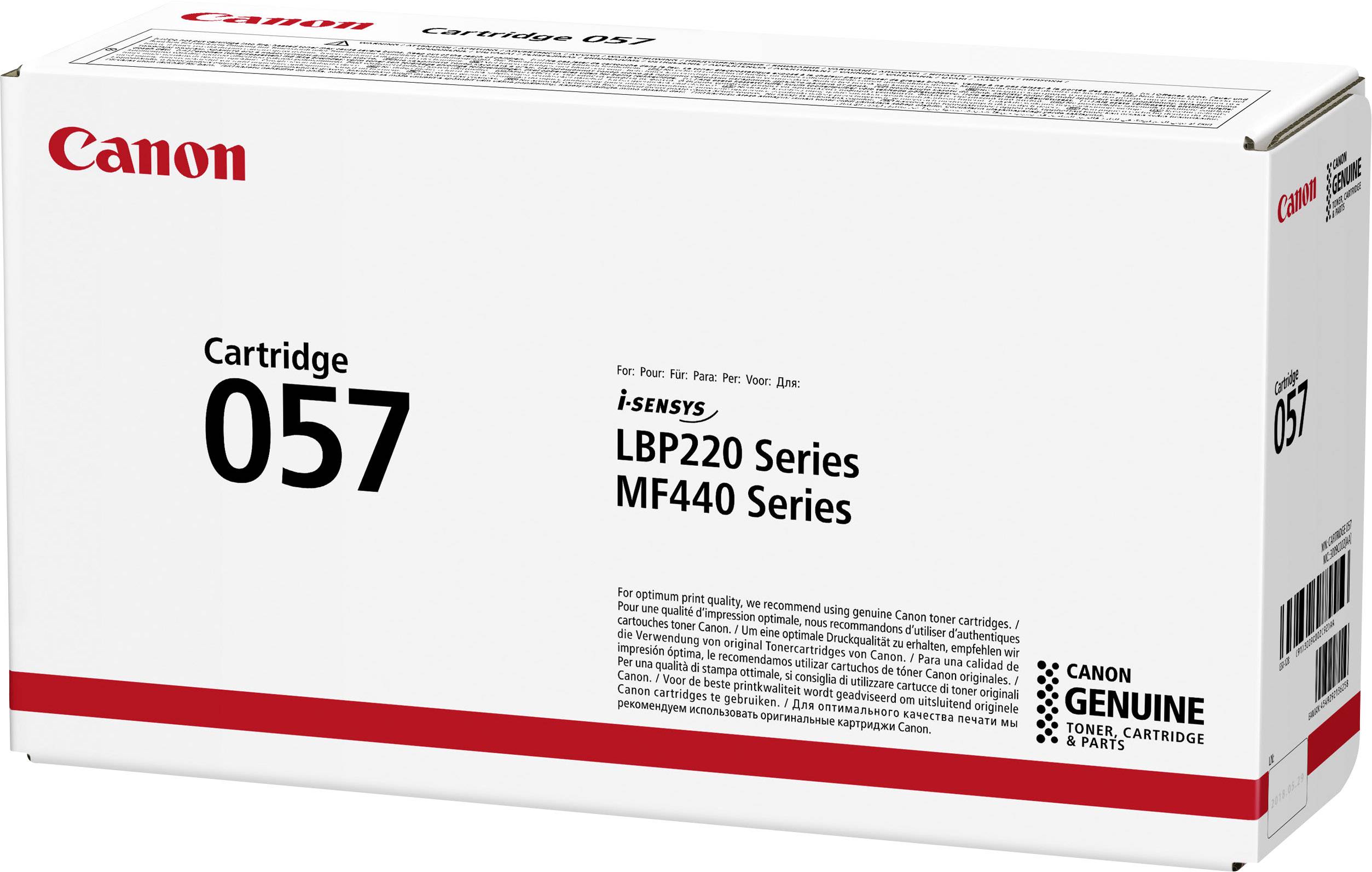 Canon Toner 057 Original Schwarz 3100 Seiten 3009C002