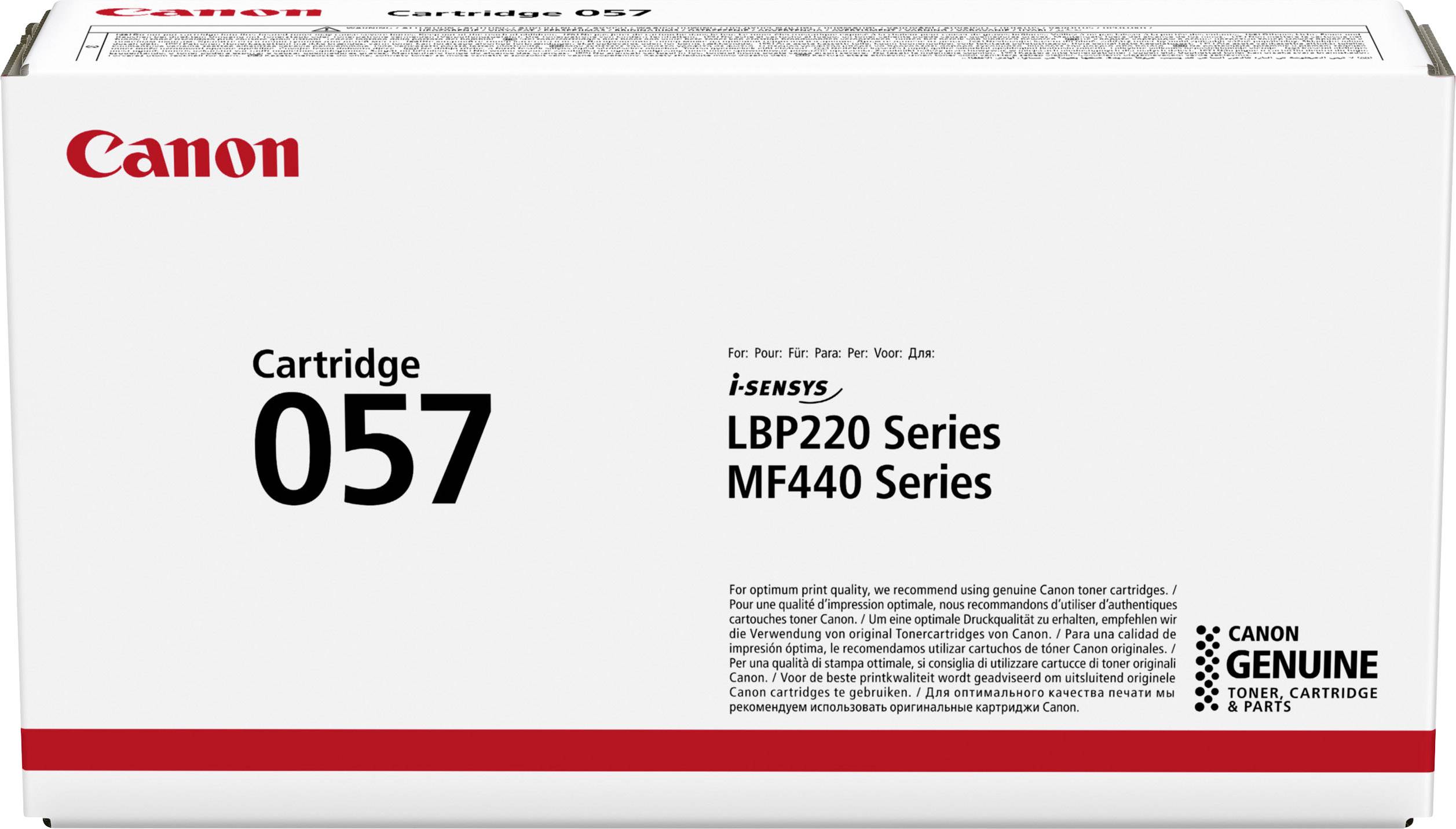 Canon Toner 057 Original Schwarz 3100 Seiten 3009C002