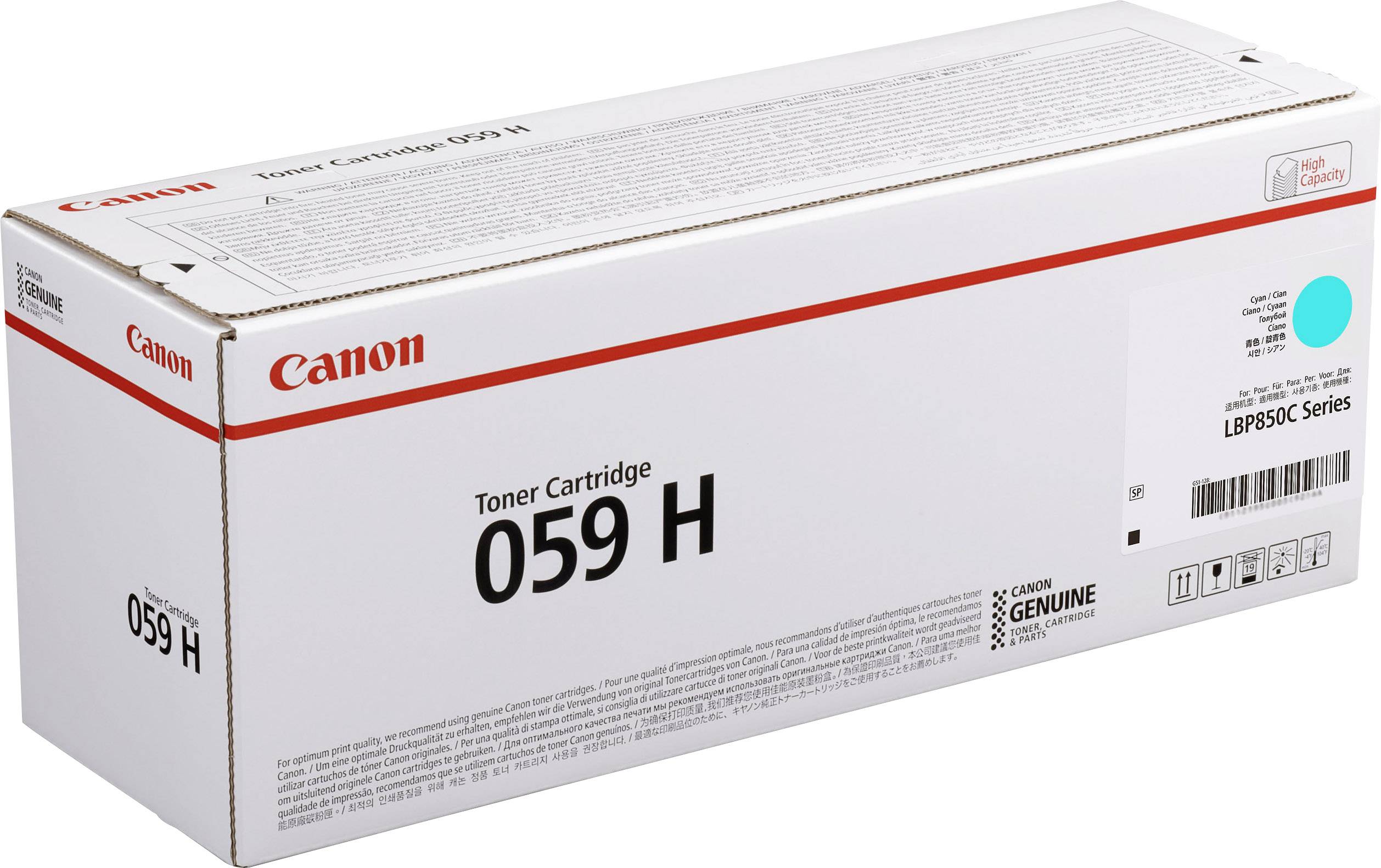 Canon Toner 059H Original Cyan 13500 Seiten 3626C001