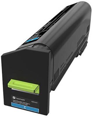 Lexmark Tonerkassette CX860de Original Cyan 55000 Seiten 82K2UC0
