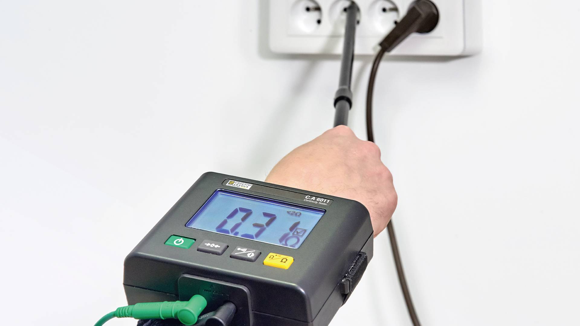 Chauvin Arnoux C.A 6011 Durchgangsprüfer 200Ω