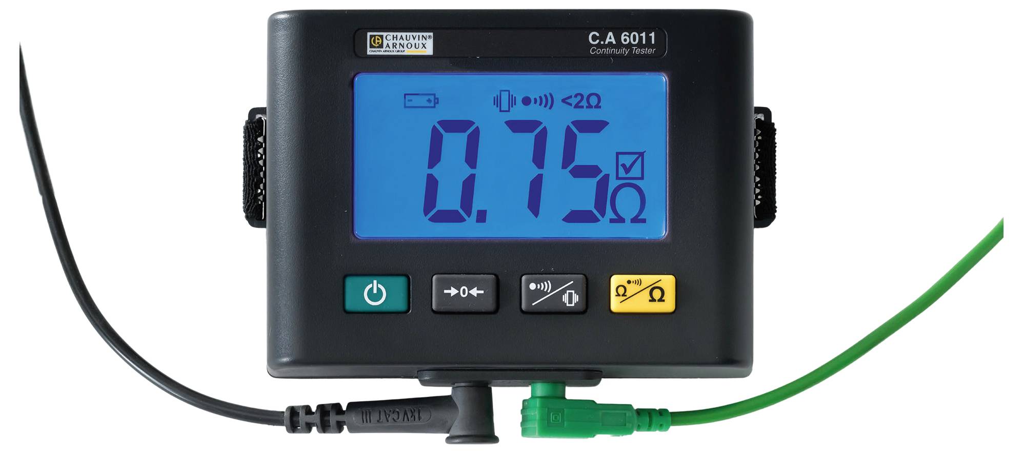 Chauvin Arnoux C.A 6011 Durchgangsprüfer 200Ω