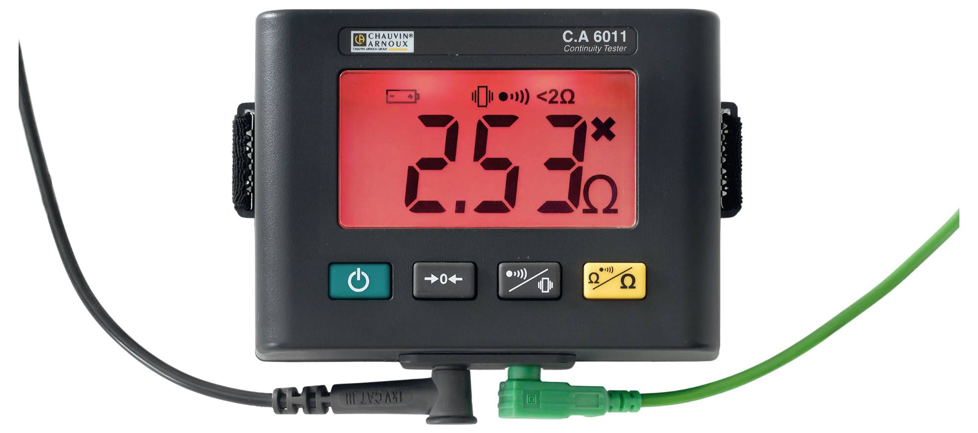 Chauvin Arnoux C.A 6011 Durchgangsprüfer 200Ω