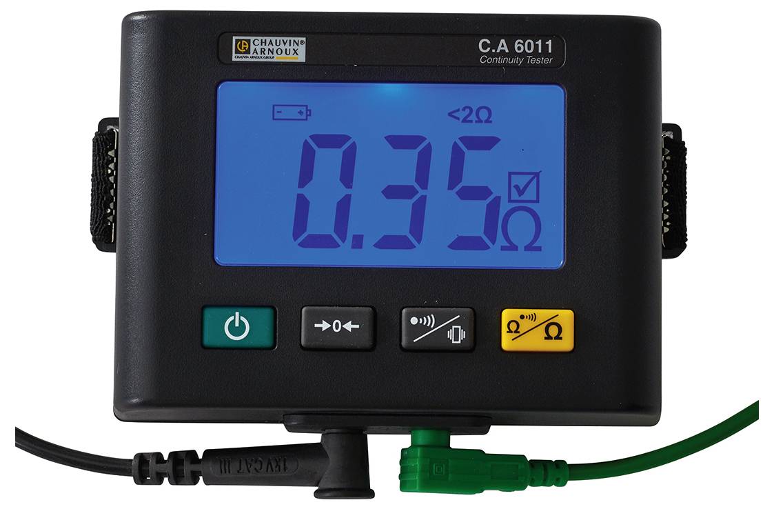 Chauvin Arnoux C.A 6011 Durchgangsprüfer 200Ω