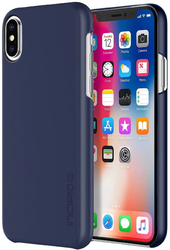 Incipio Feather Case Apple iPhone X, iPhone XS Midnight Blue IPH-1643-MDNT