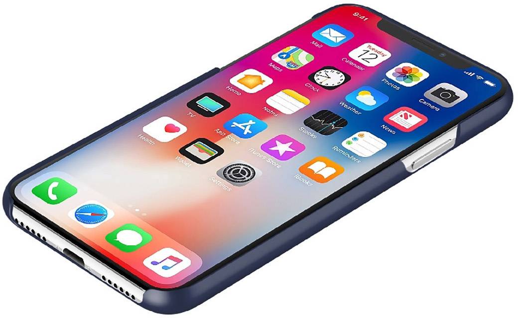 Incipio Feather Case Apple iPhone X, iPhone XS Midnight Blue IPH-1643-MDNT