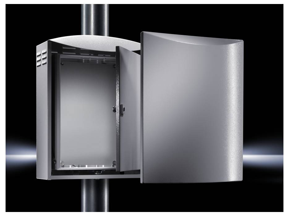 Rittal CS 9791.035 Gehäuse 530 x 700 x 265 Aluminium Grau 1 St.