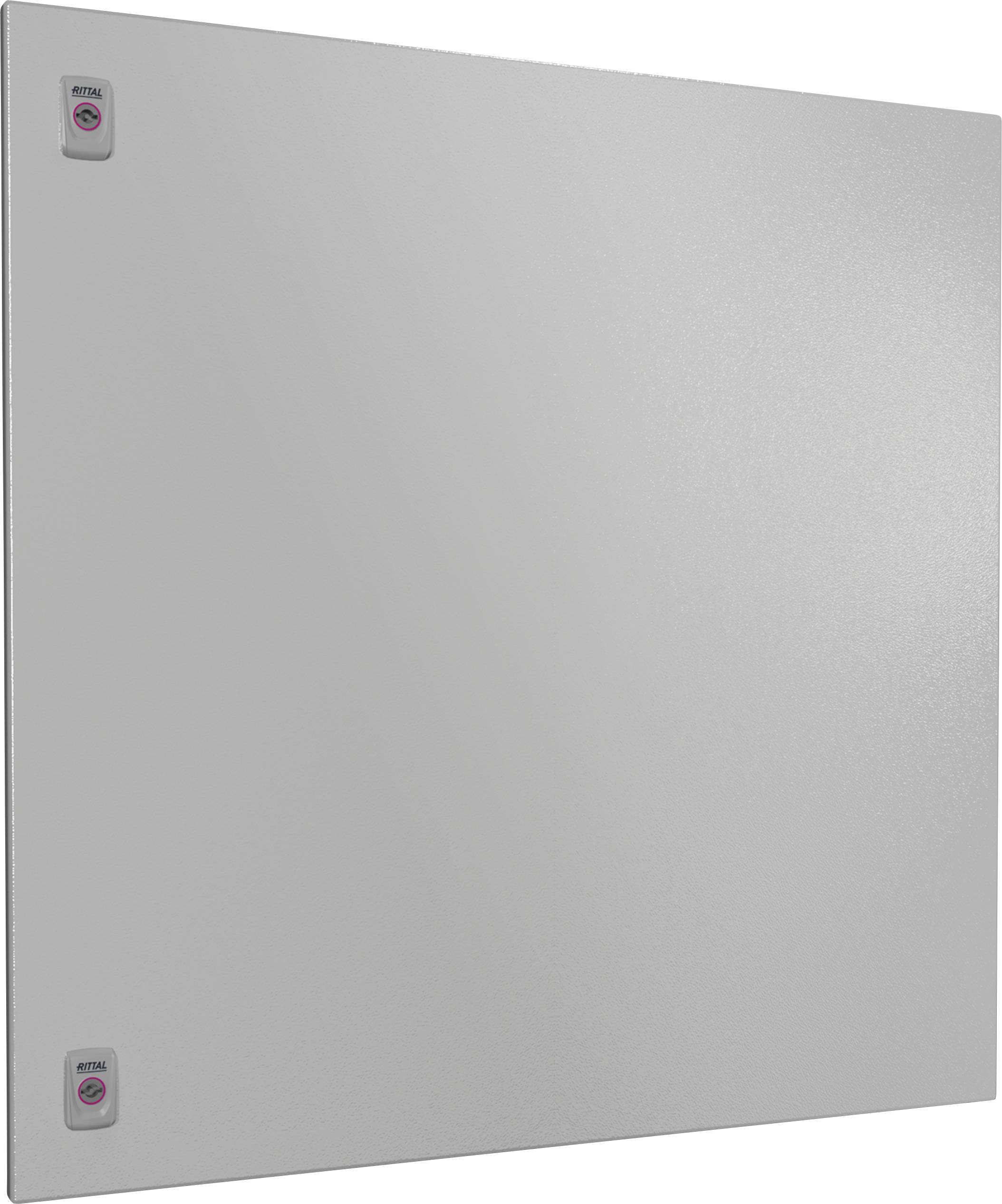 Graue rechteckige Heizung mit zwei Kontrollknöpfen an den oberen Ecken, zeigt modernes, minimalistisches Design.