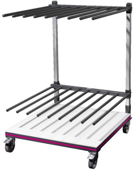 Rittal AS 4050.000 4050000 Tragarmwagen Stahl