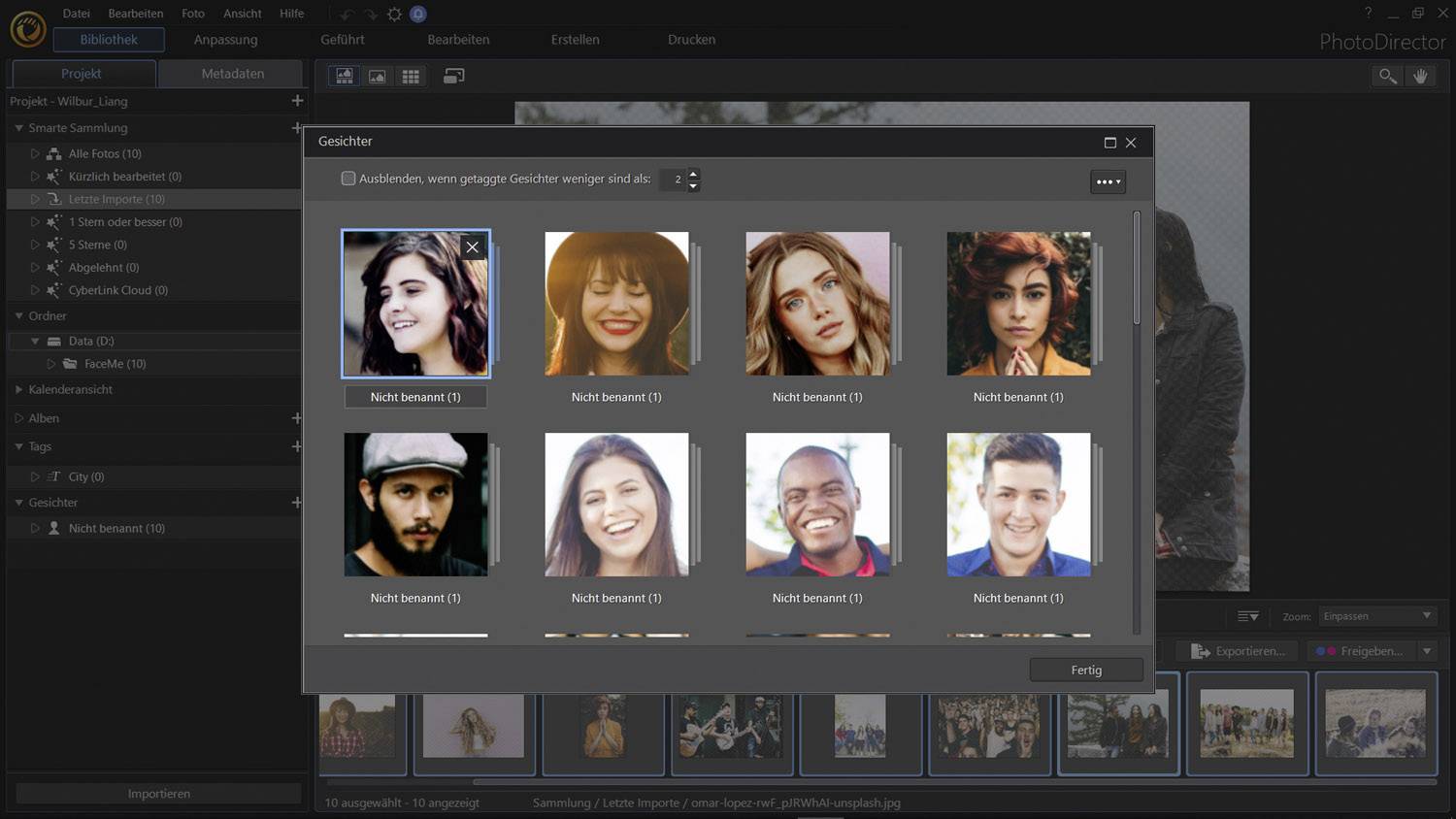 Cyberlink PhotoDirector 11 Ultra Vollversion, 1 Lizenz Windows Bildbearbeitung