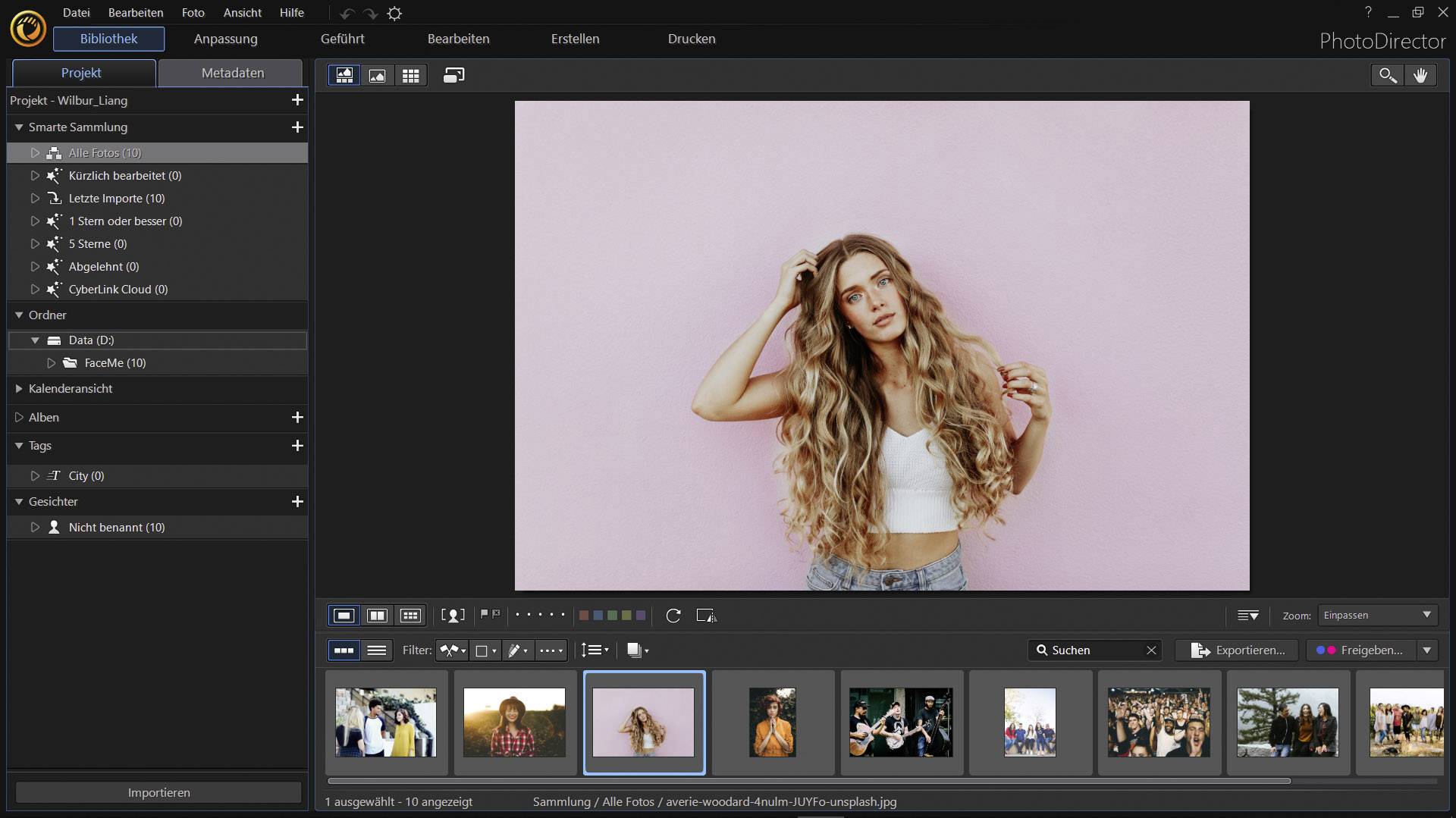Cyberlink PhotoDirector 11 Ultra Vollversion, 1 Lizenz Windows Bildbearbeitung