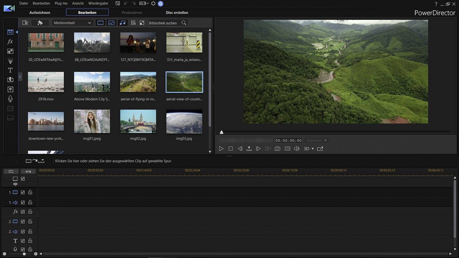 Cyberlink PowerDirector 18 Ultimate Vollversion, 1 Lizenz Windows Videobearbeitung