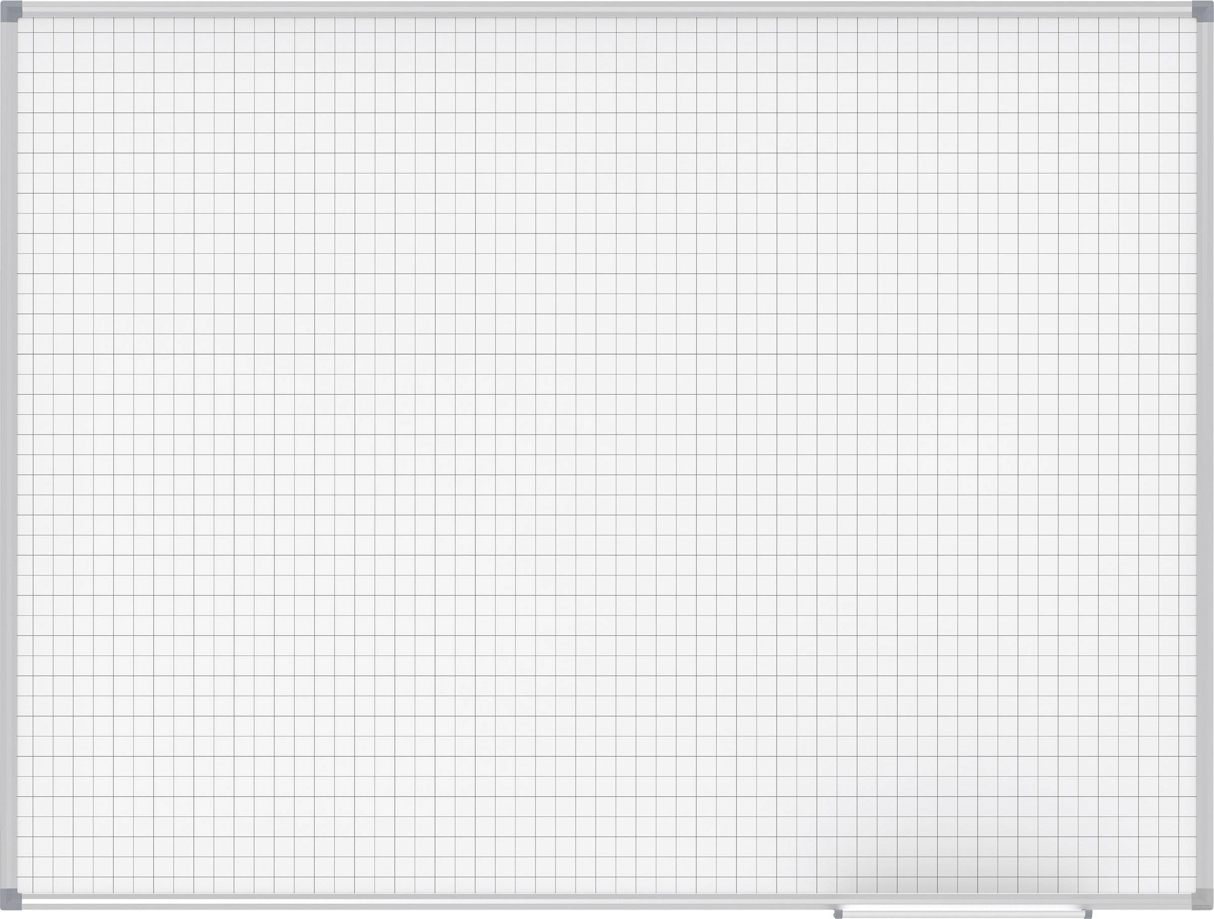 Maul Whiteboard MAULstandard (B x H) 1200 mm x 900 mm Grau kunststoffbeschichtet Inkl. Ablageschale, Quer- oder Hochformat