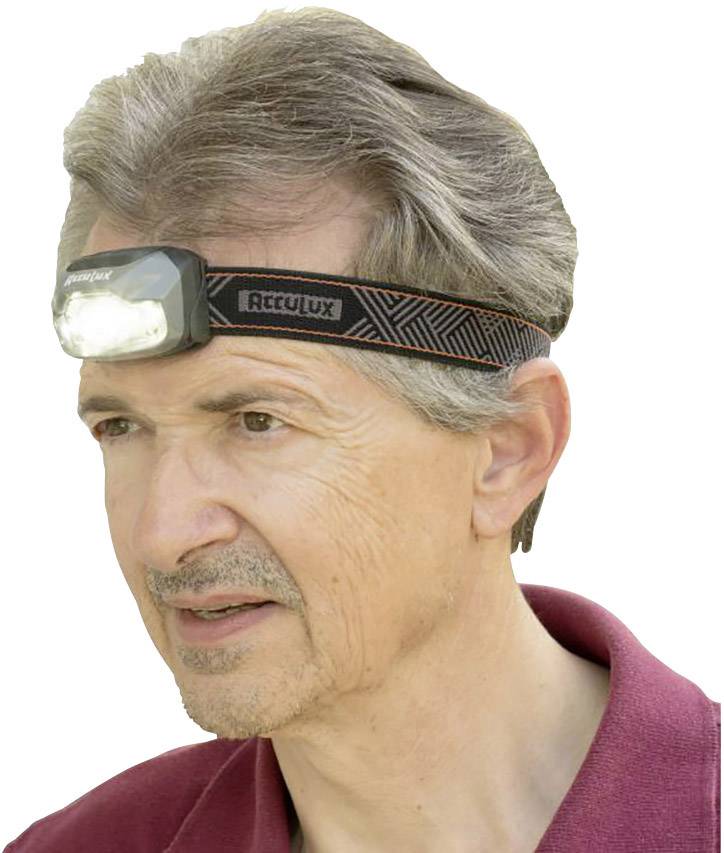 AccuLux STL 200 LED Stirnlampe batteriebetrieben 200 lm 438012